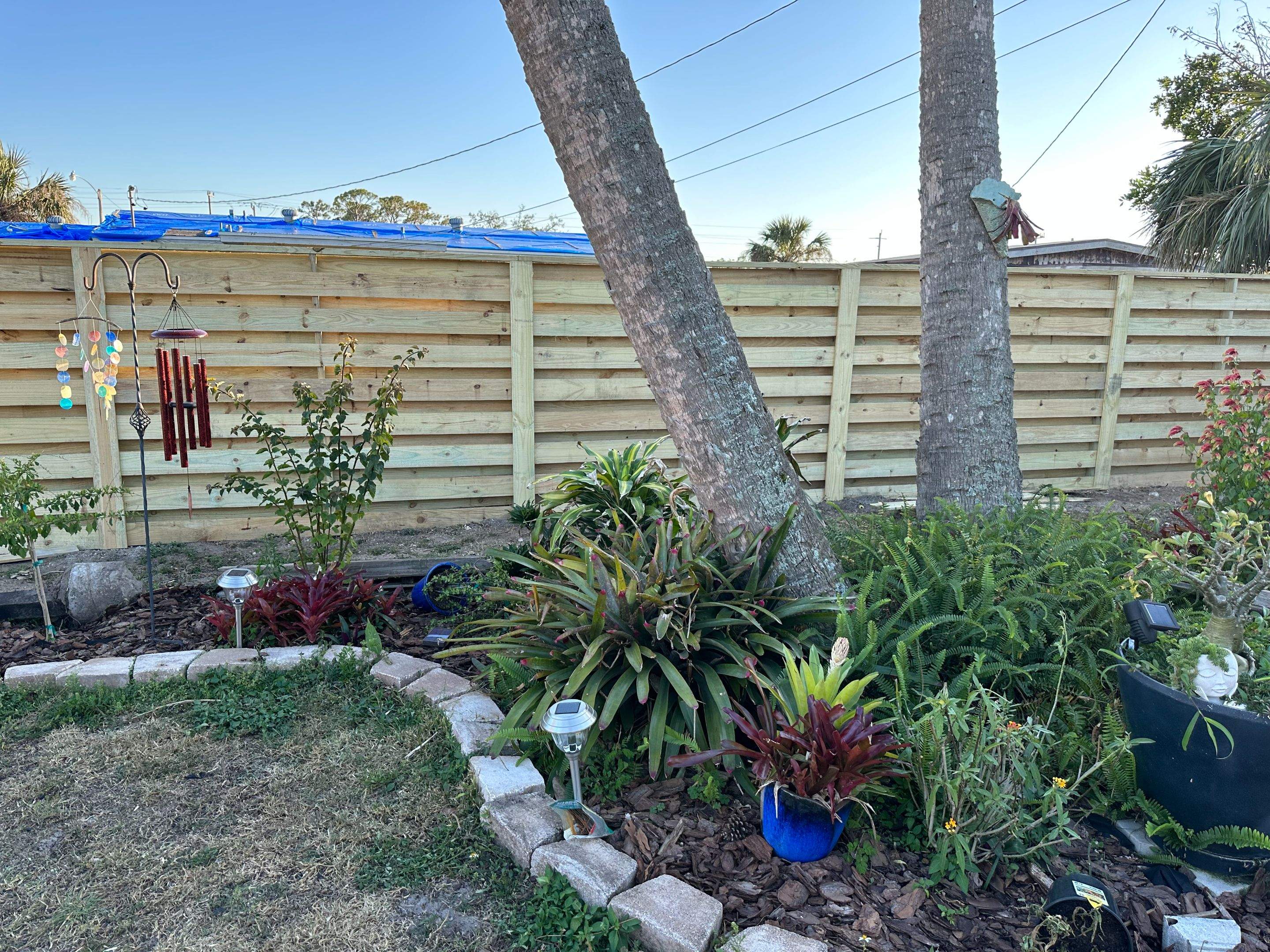 Horizontal Wood Privacy Fence Installation in Venice by True Fence LLC