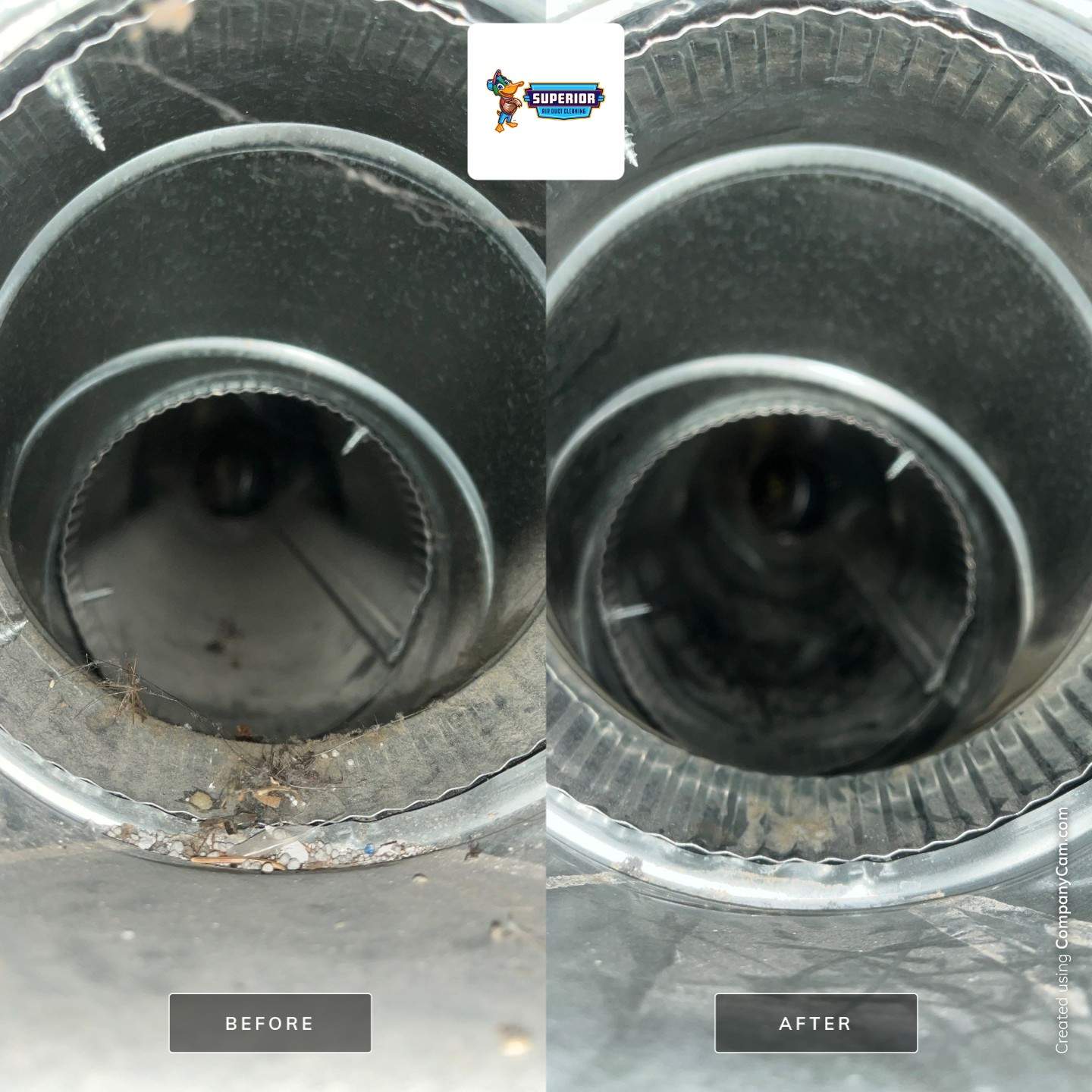 Air Duct Cleaning With a Vacuum Truck in Hubbard, Ohio by Superior Air Duct Cleaning
