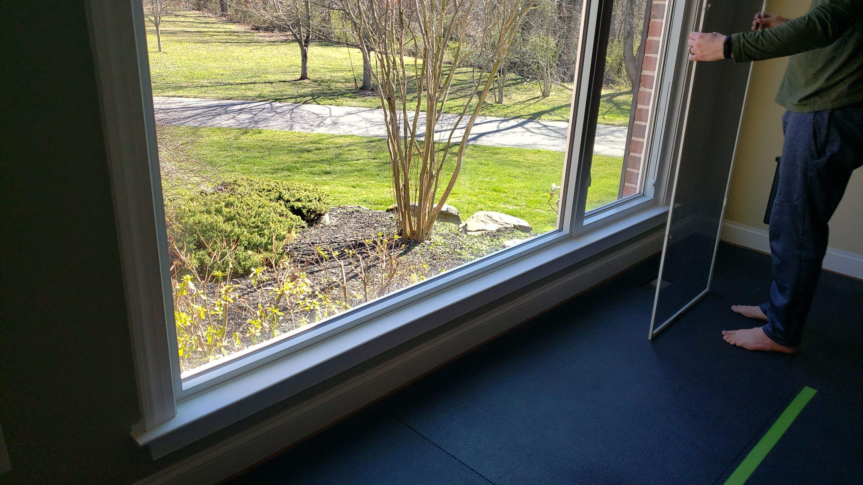 Window Installation using Pella Impervia Fiberglass Windows by Roof Right Inc