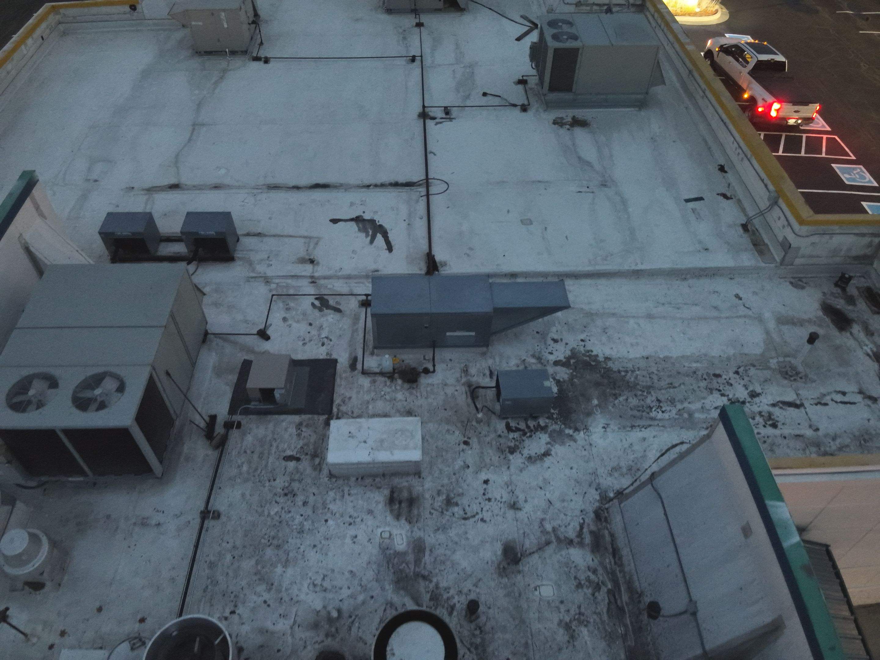 Commercial Roofing Inspection using Thermal Imaging Drone  by Stendahl Services