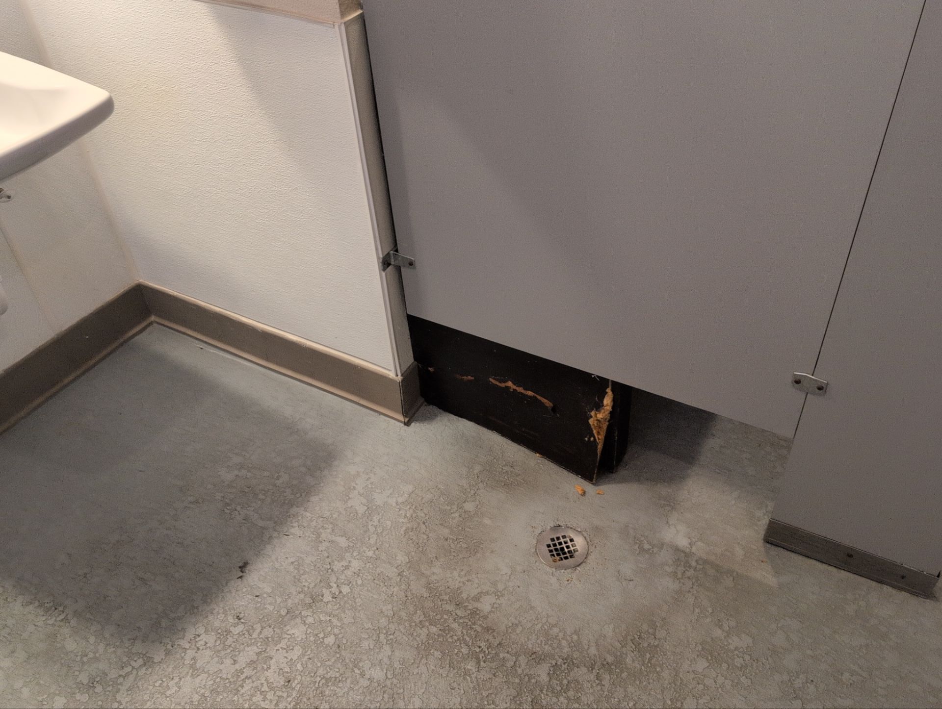 Restroom Counter Panel Repair by
M.A.B. Landscaping & Property Maintenance