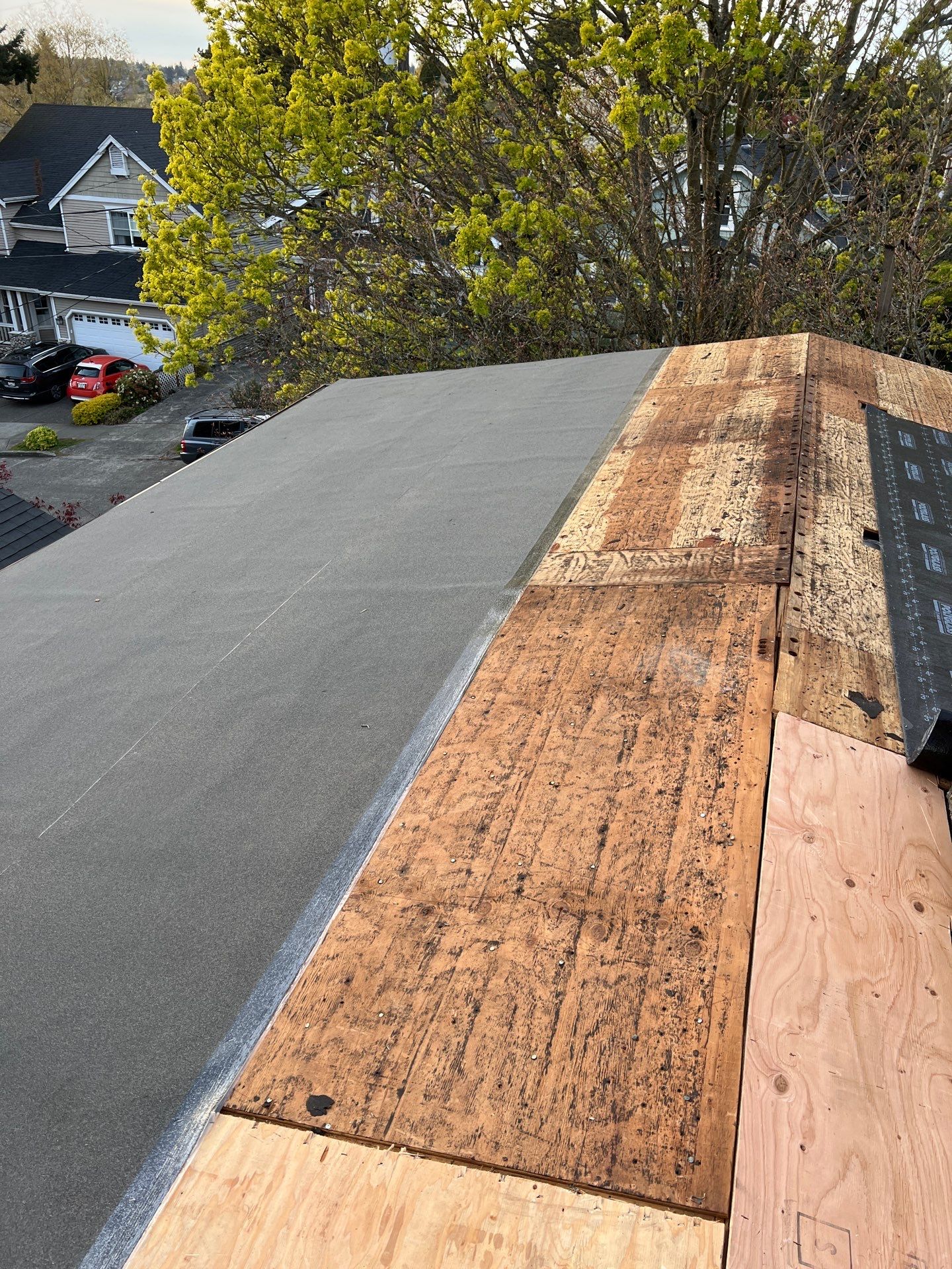 Residential Roofing Installation using GAF HDZ Shingles by Roofing Formula LLC
