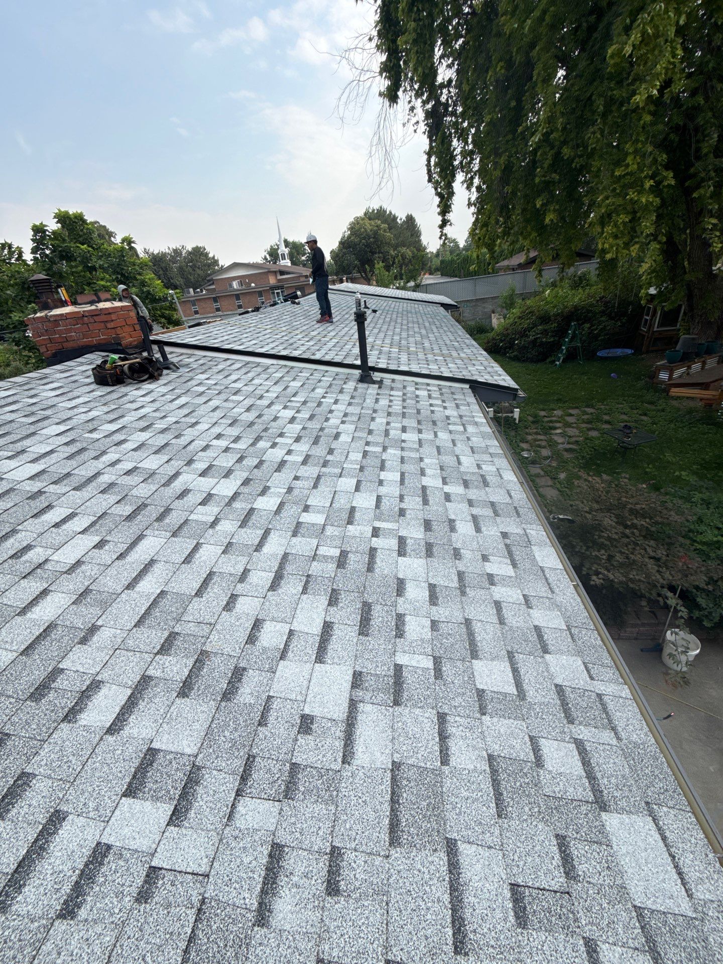 Boise Residential Roof Replacement Featuring Grey Architectural Shingles by Olive Roofing