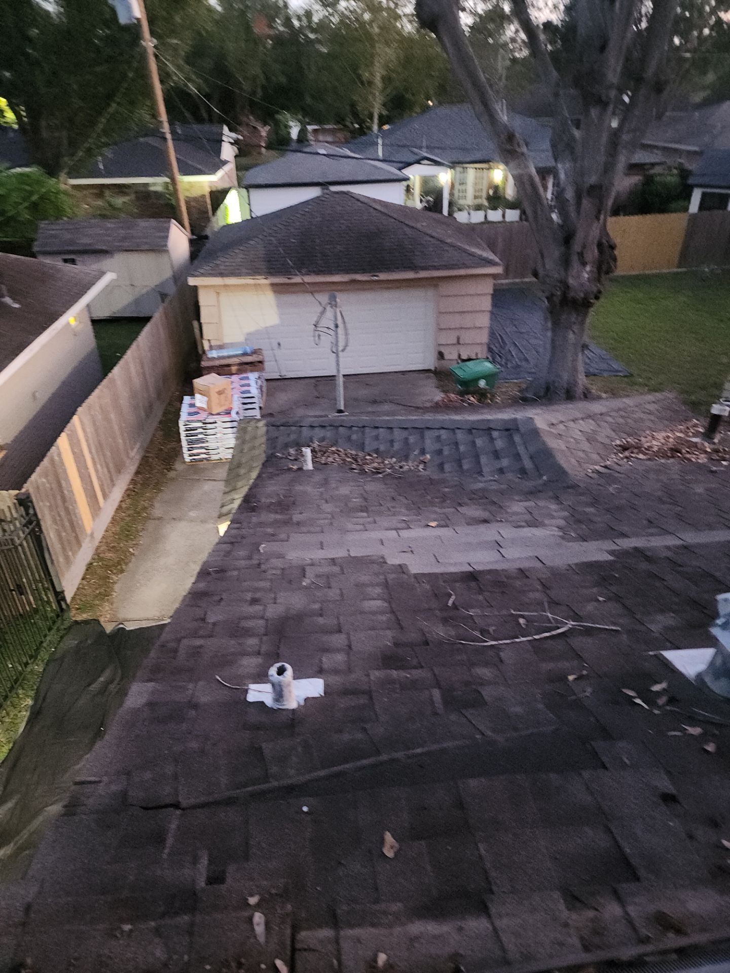 Residential Roofing Installation using Owen's Corning Duration (Lifetime) Shingles by Roof Repair Company