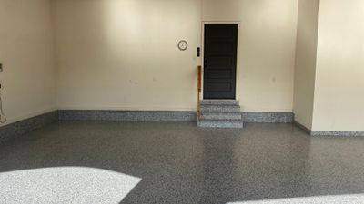 Kyle B. gets a new garage floor!