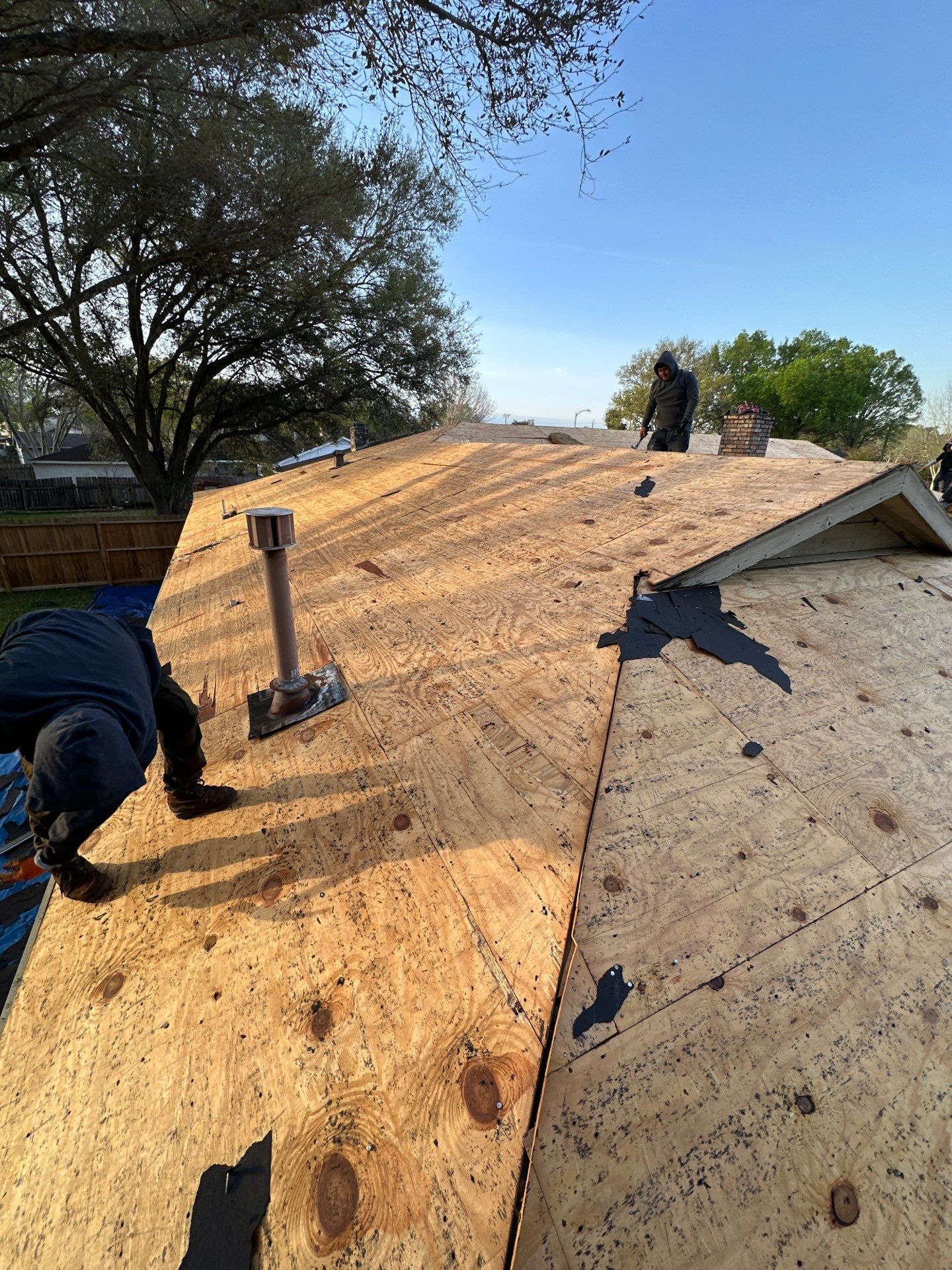 Project in Houston by Motion Roofing