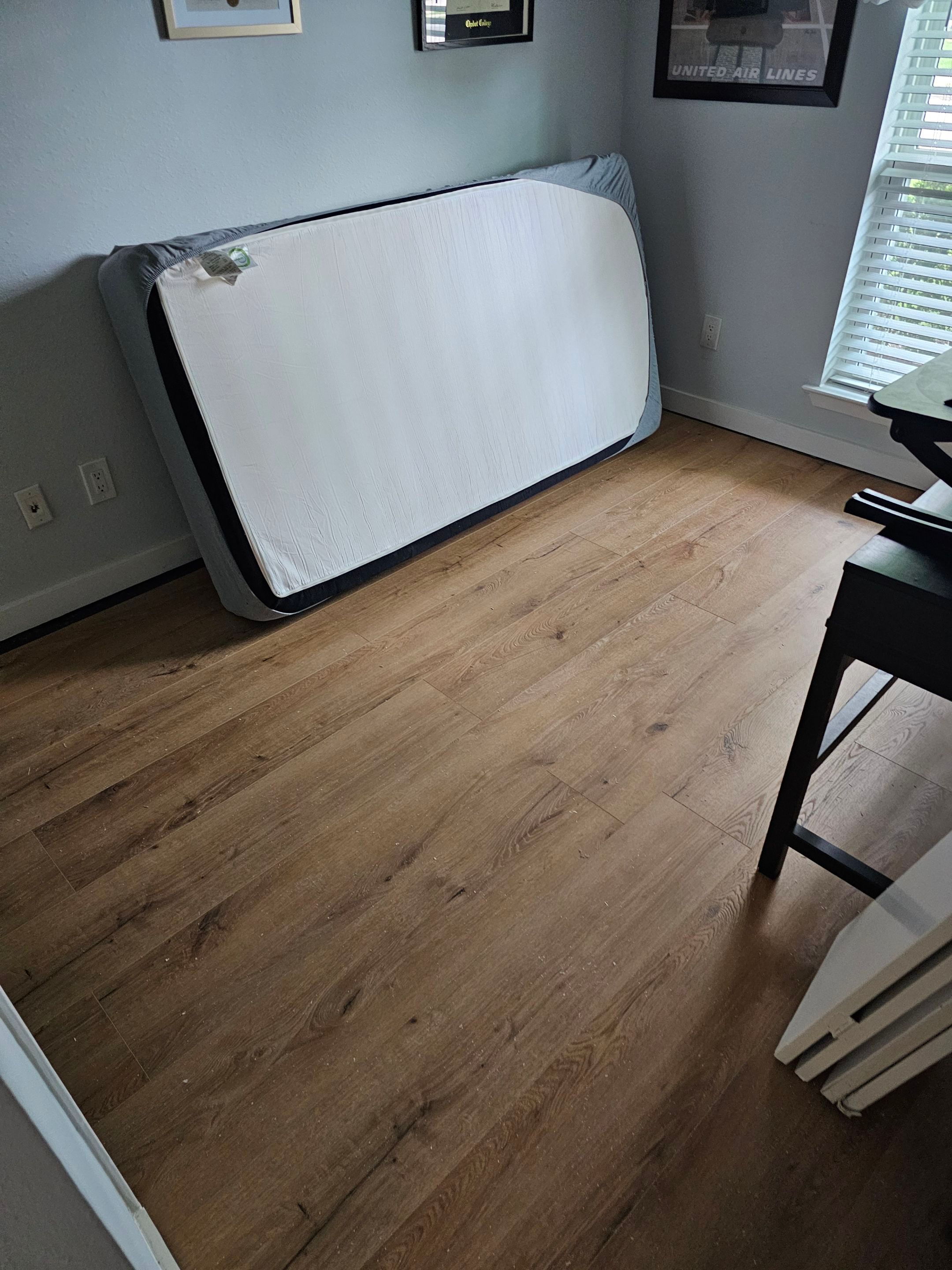 Laminate floor & fence by EL-GC LLC 