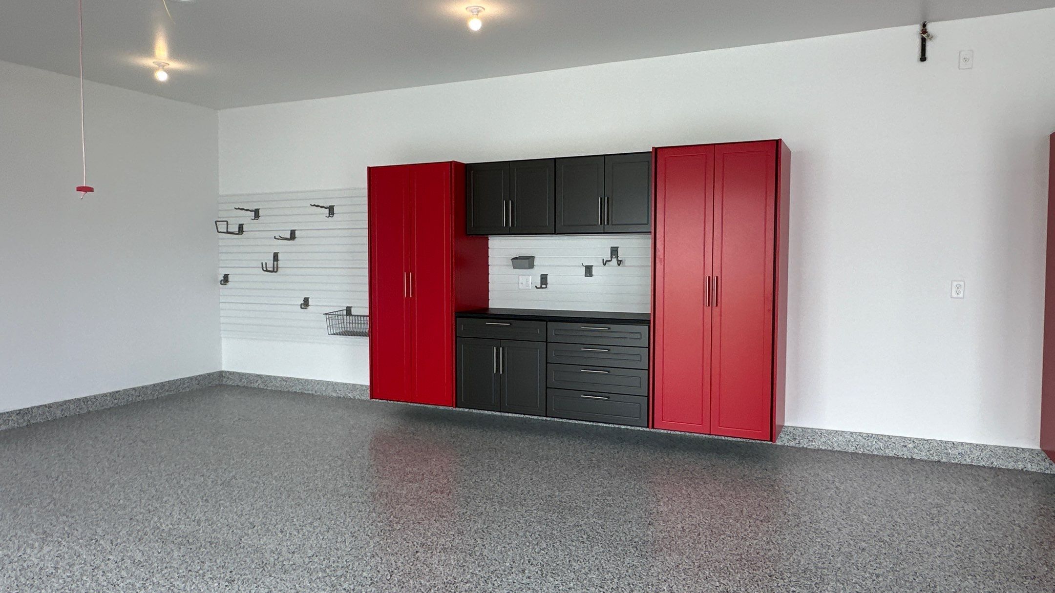 Louis P. transformed their garage into the garage of their dreams by Banner Garage