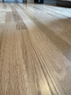 New Red Oak Natural bedroom and hall 