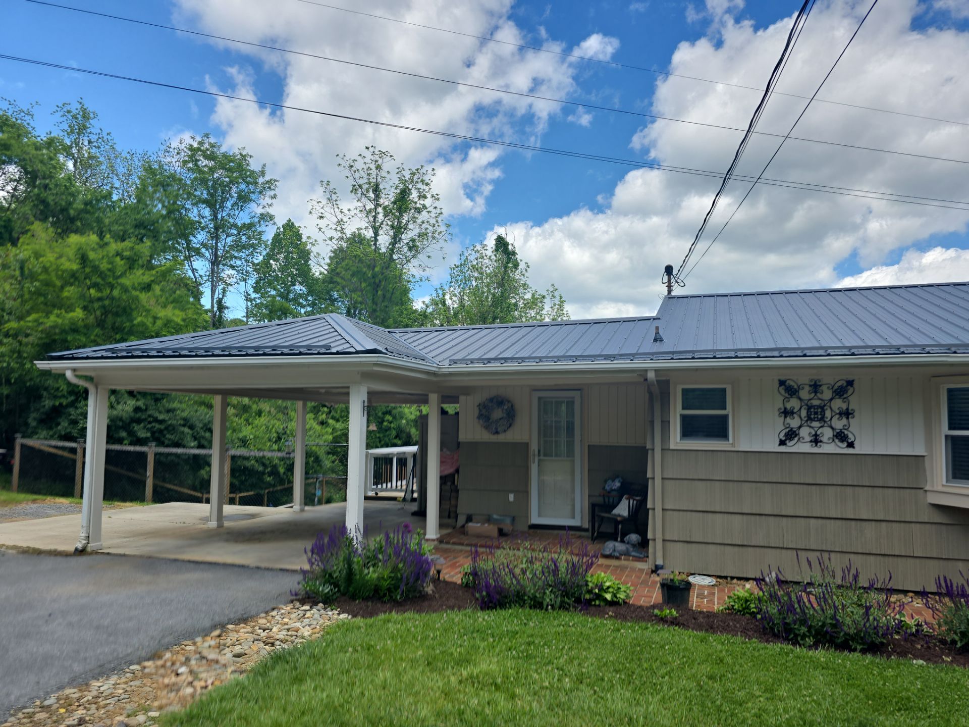 Black Frost AG Panel by Omnia Roofing