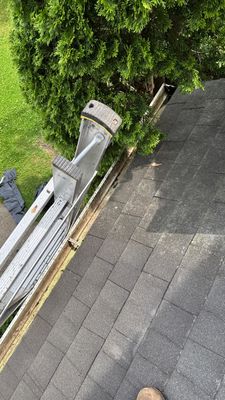 Turtle Shell gutter protection installation in Warrenville, IL 60555, photograph 22