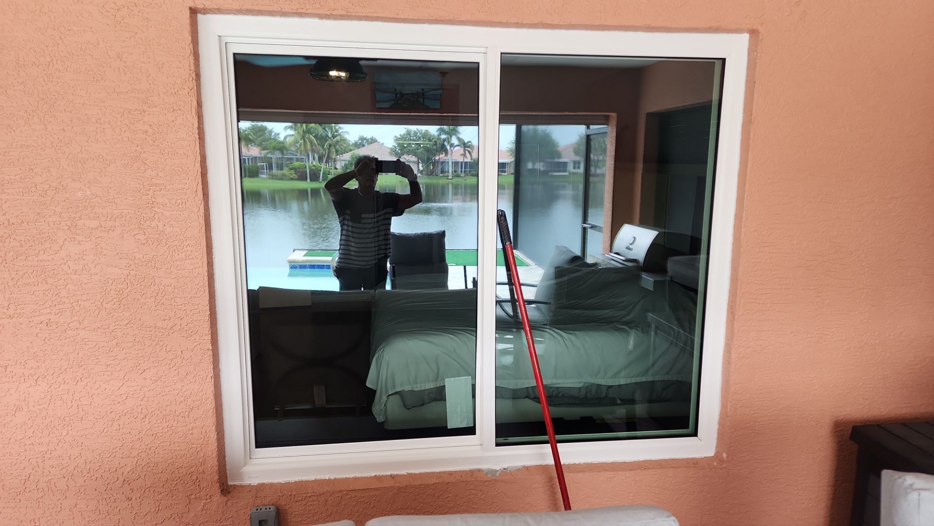 Window Installation using PGT Vinyl by Windows For Life 