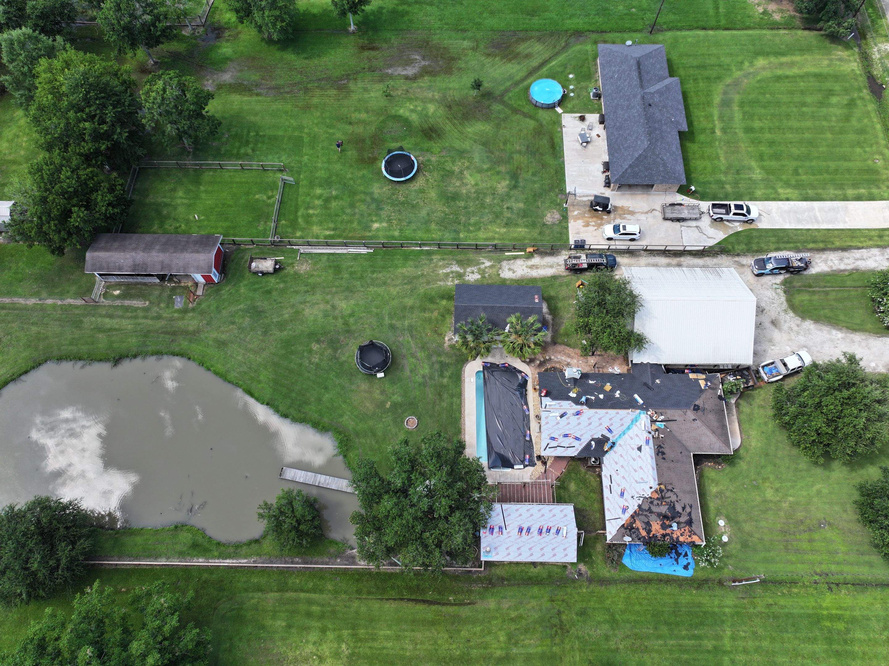 Residential Roof Replacement using GAF HDZ - CHARCOAL by Elite Roofing LLC