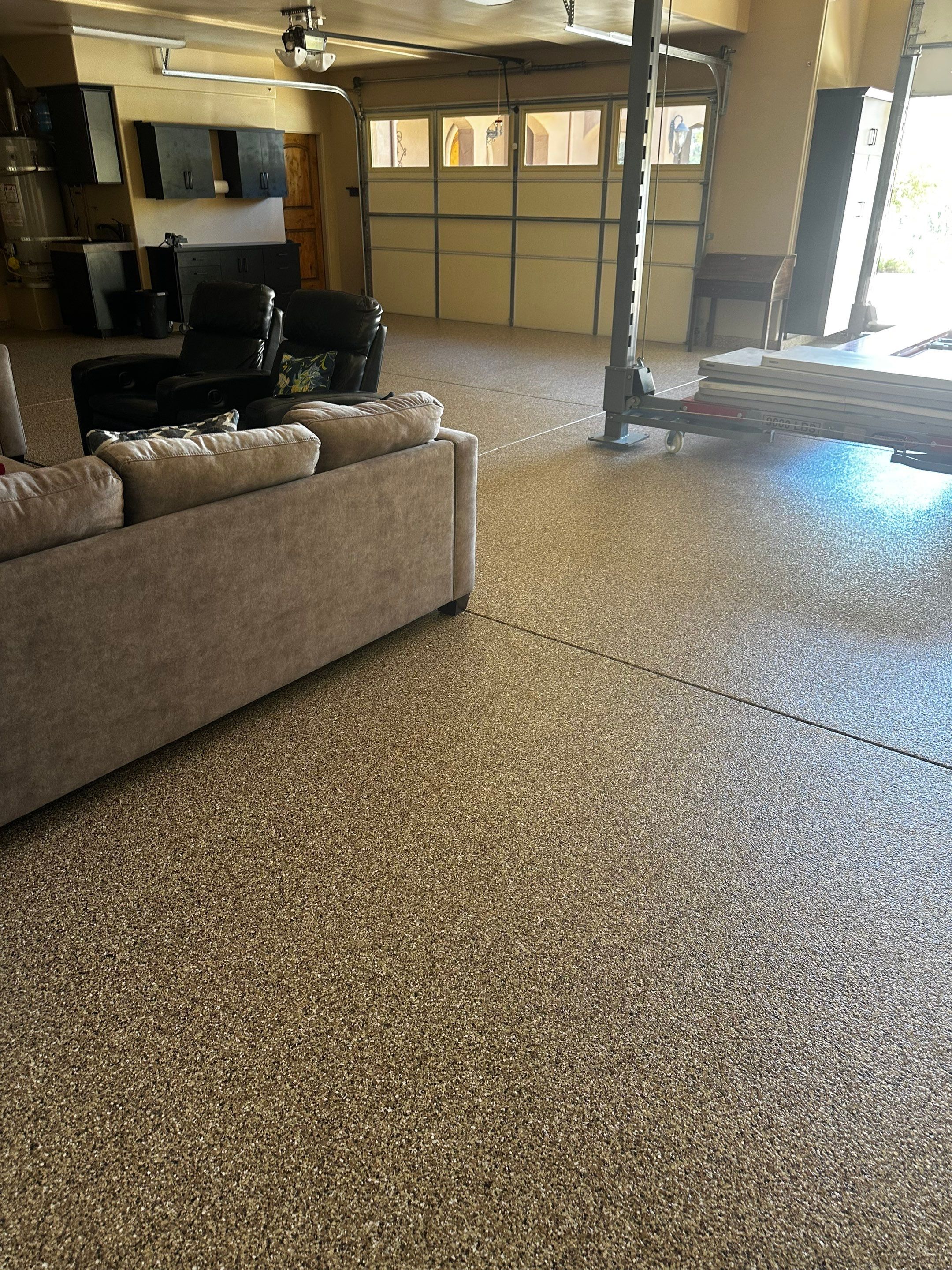 Simiron Polyurea Garage Floor Coating in Paso Robles by MGP Coatings