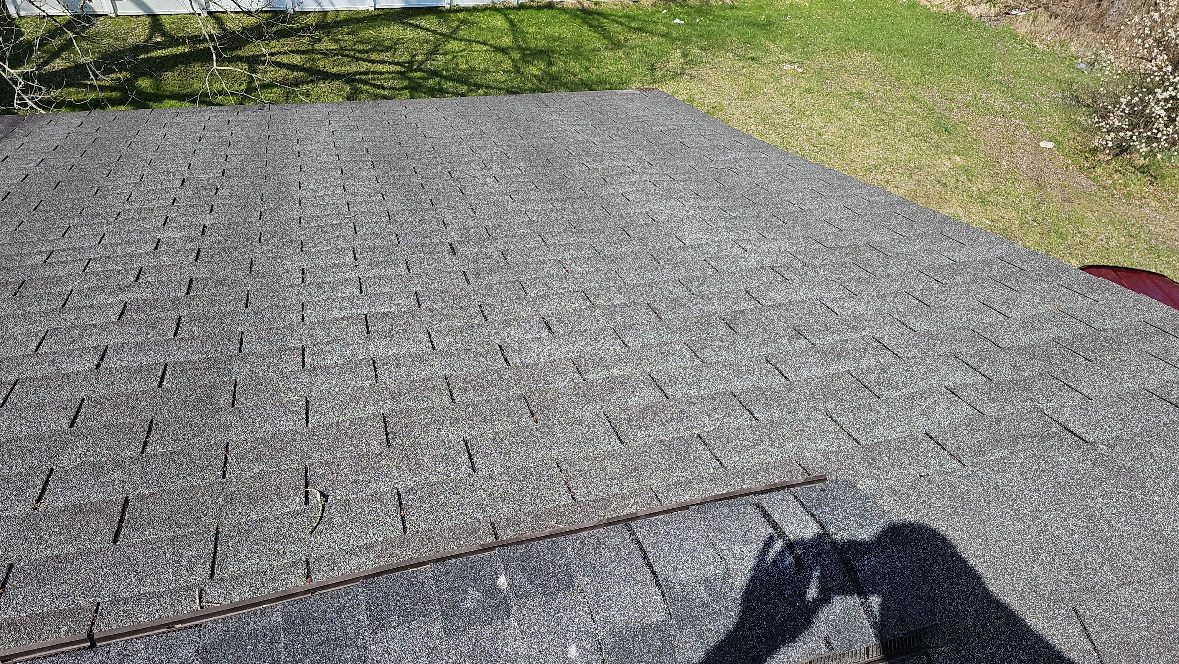 Atlas Pinnacle, Color, Coastal Granite, Drip Edge, Color, Black by Eagle Eye Roofing