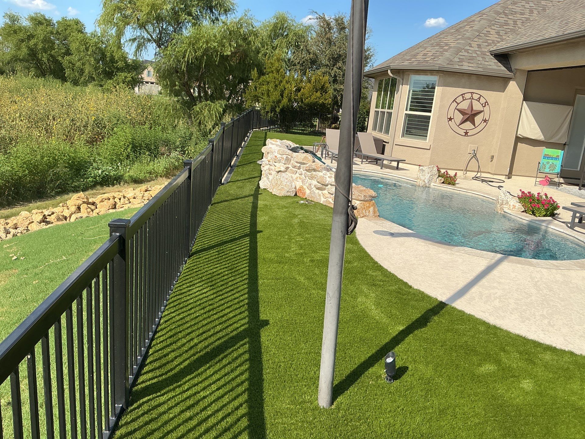 Project in Denton by Turf Concepts