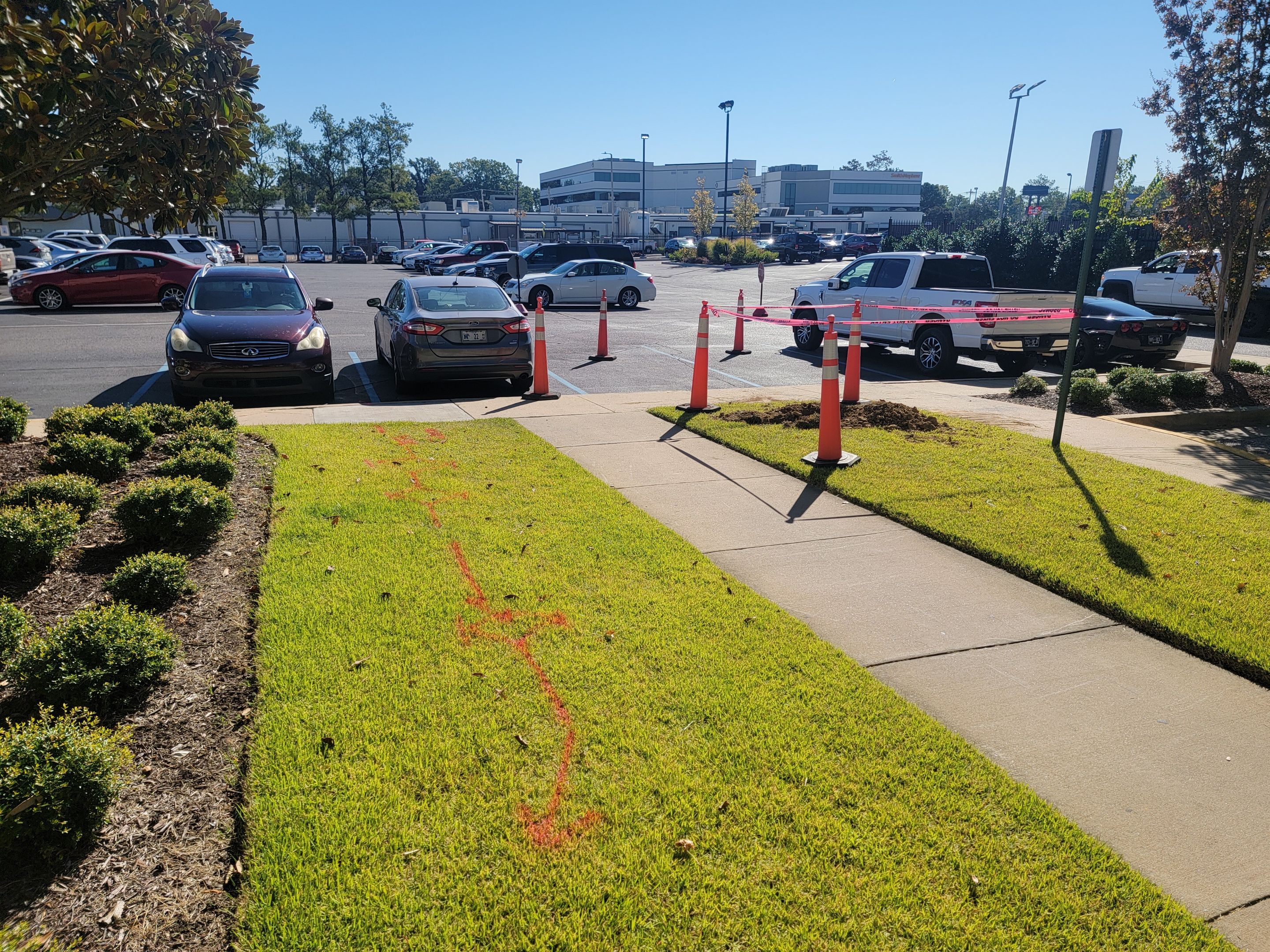 Pole Light Base Installs by Alsip Locating Service, LLC
