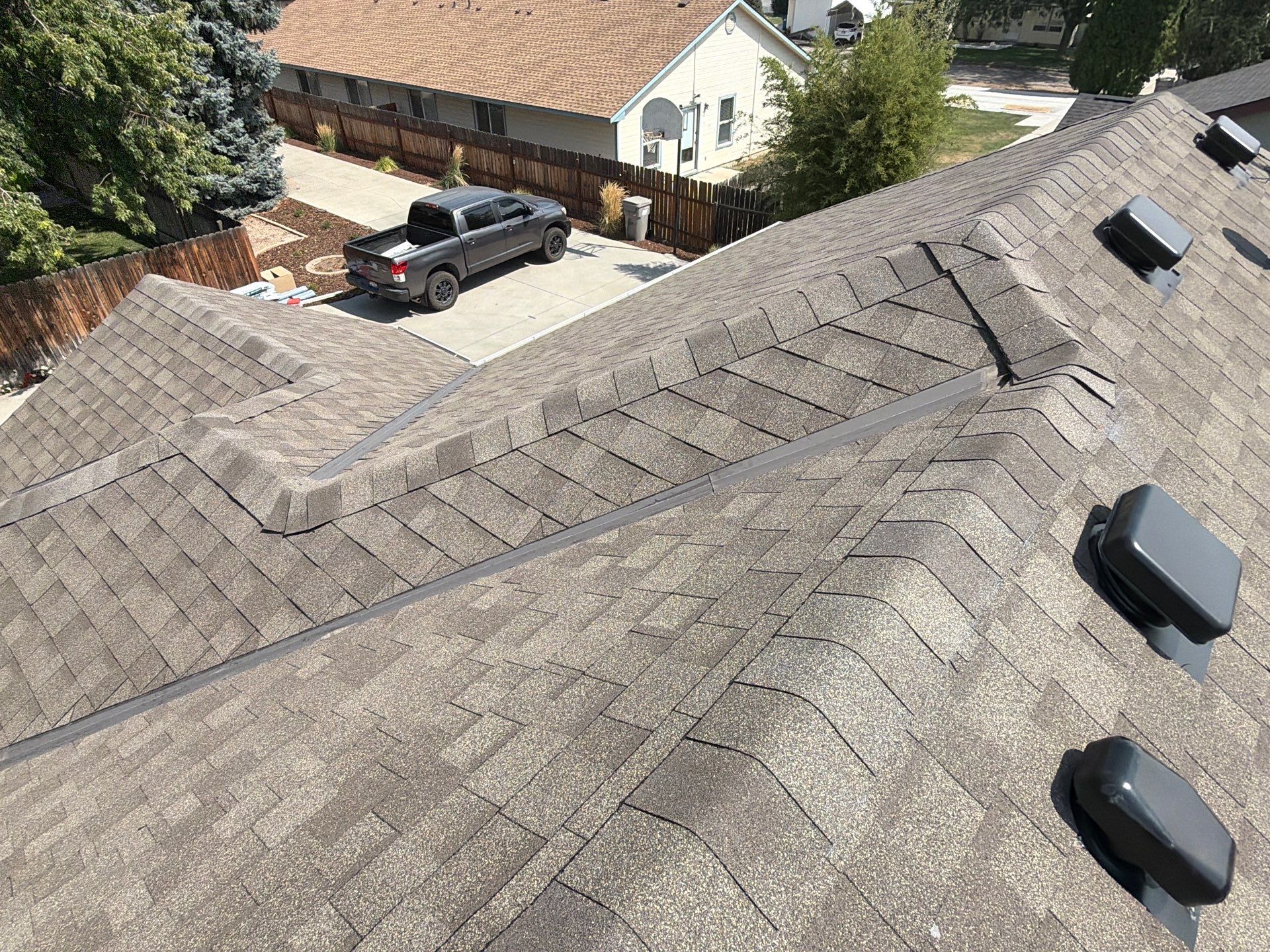Residential Roof Replacement and Decking Repair in Boise by Olive Roofing