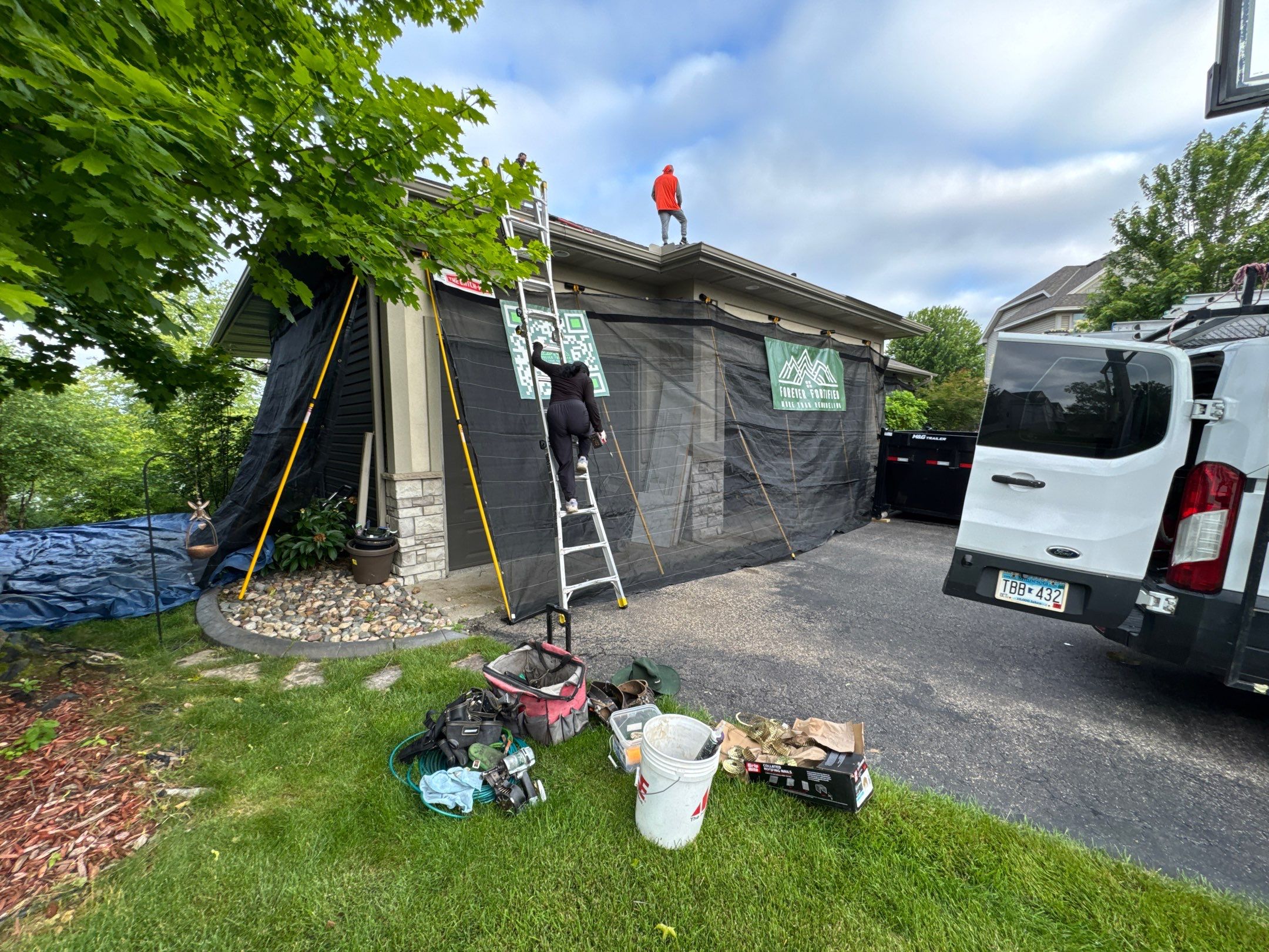 Class 4 Roofing System in Champlin, MN by Forever Fortified