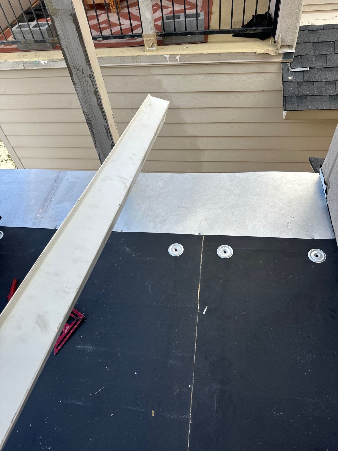 Rooftop Patio Installation by Associates Roofing Unlimited 
