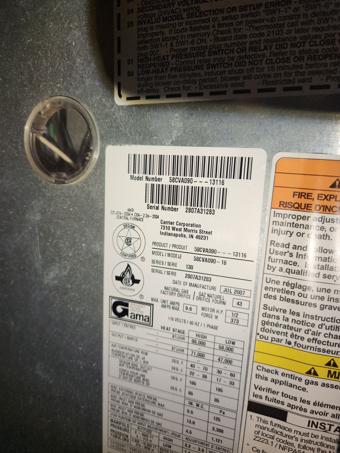 Furnace Repair using MICRO AMPS by Dave Hartzell's Heat & Air