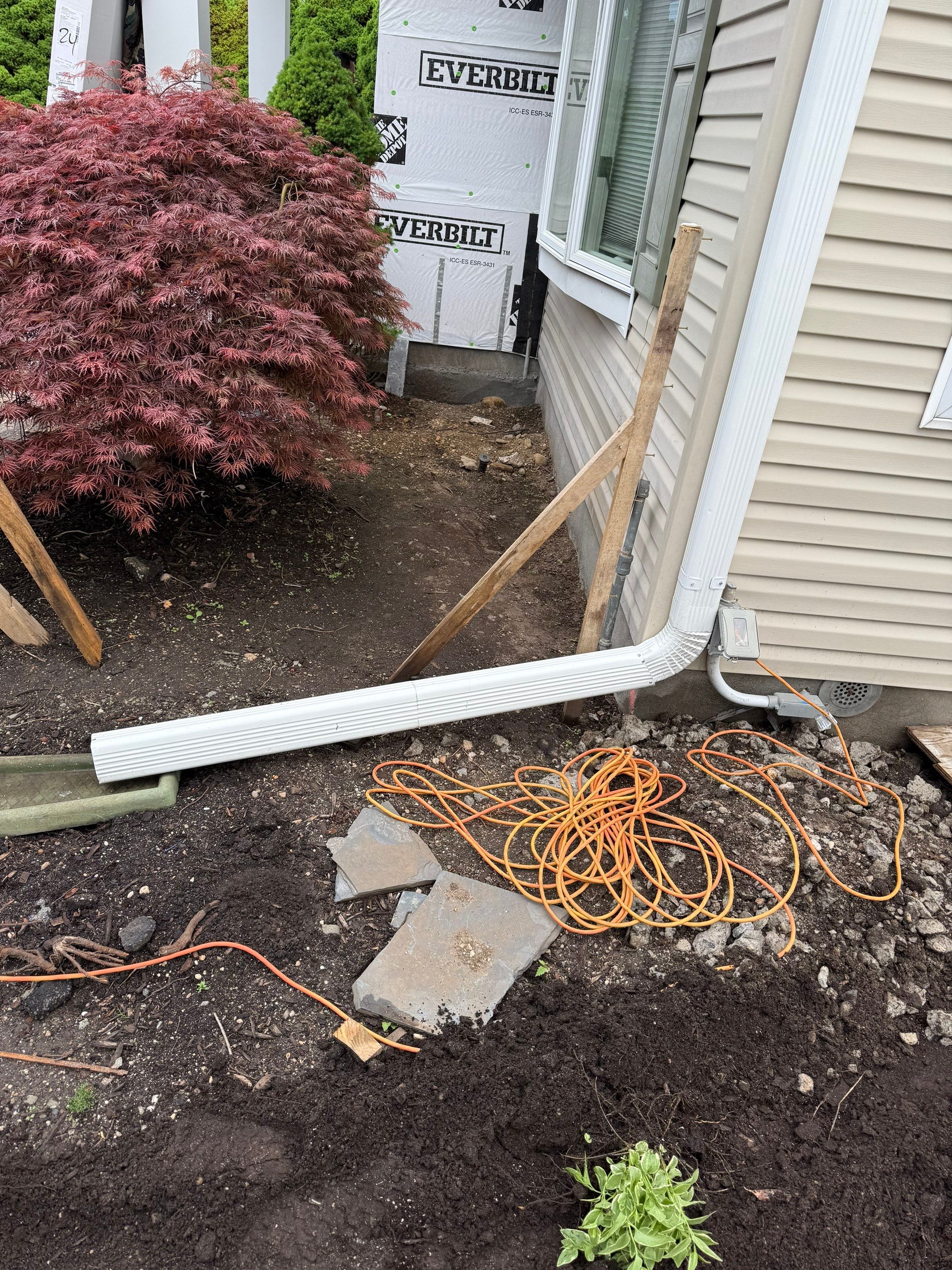 Twin Lawns Ave. Hicksville., NY by A.M. Shield Waterproofing, Corp.