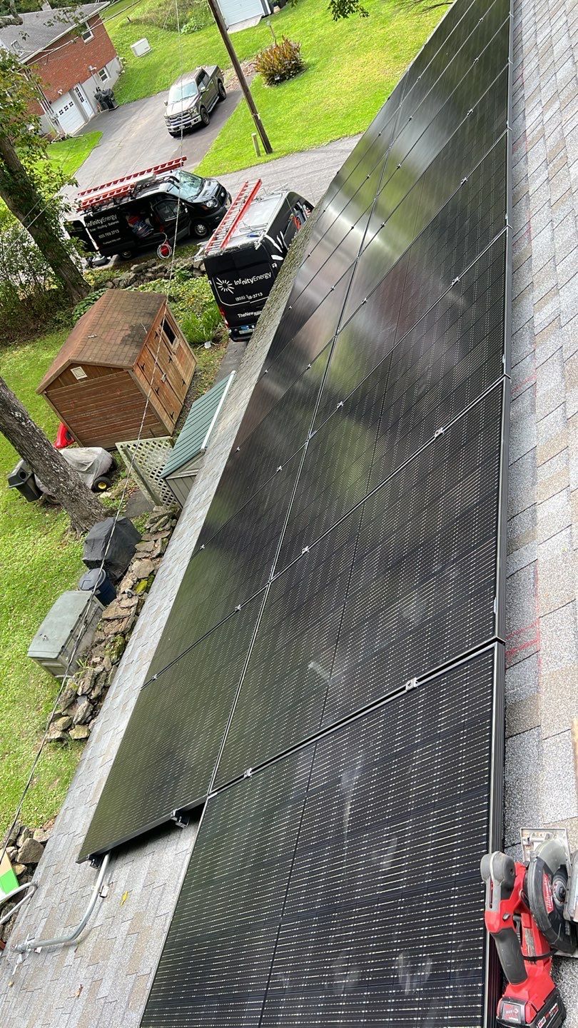 Solar Panel Installation and MSP Upgrade by Infinity Solar Systems