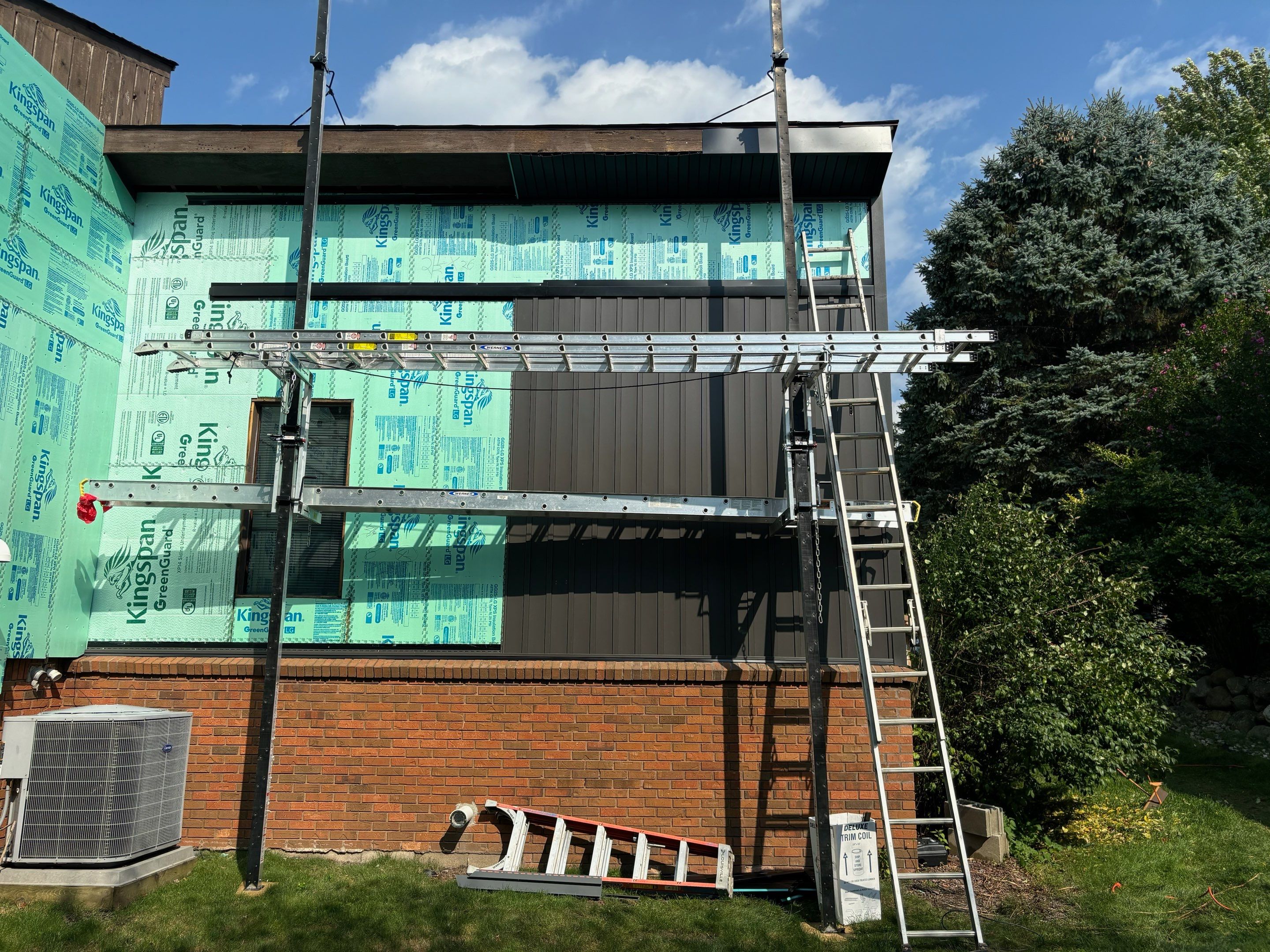 Siding Replacement using Alside 7" B&B by 180 Contractors