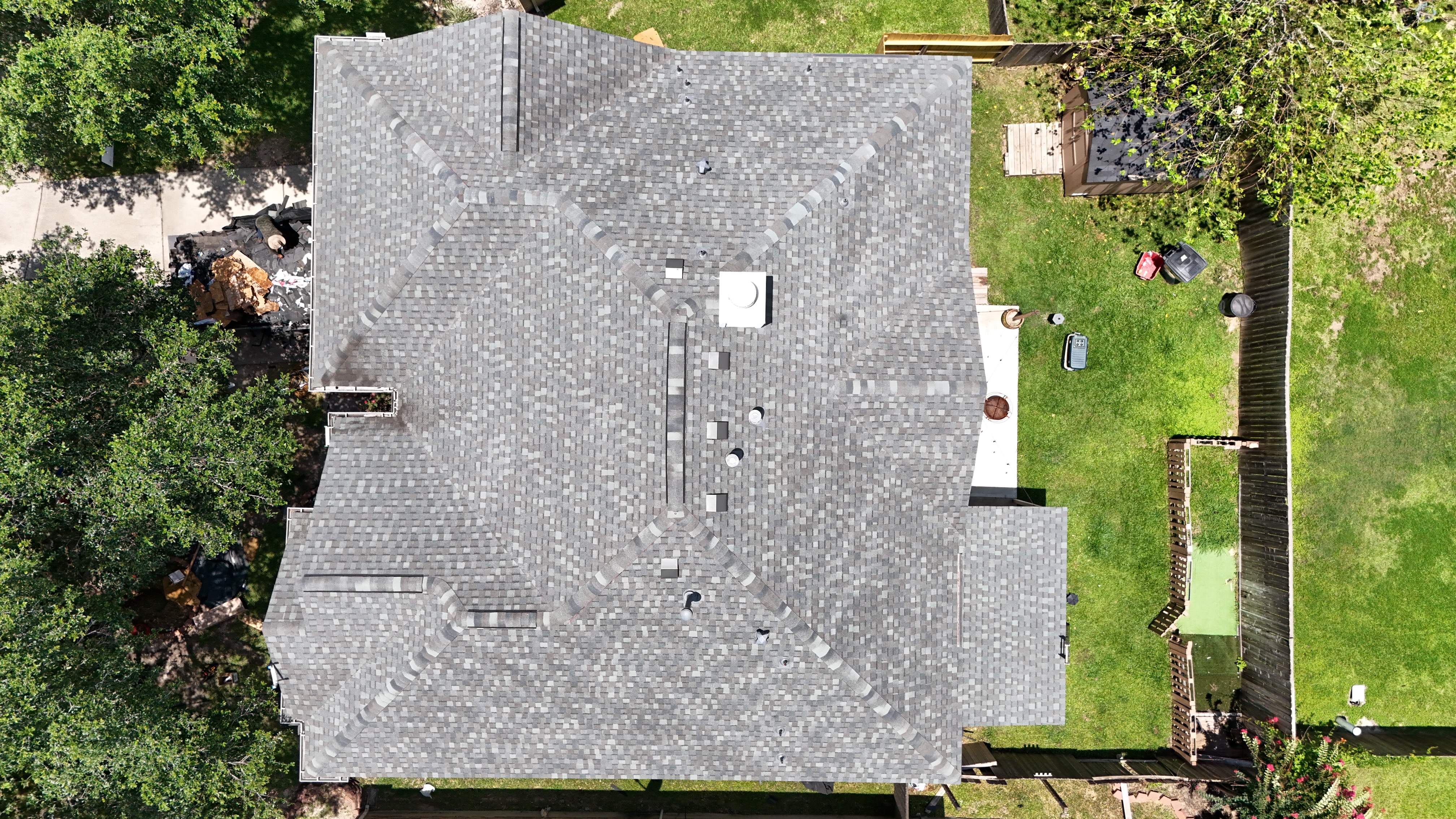 Complete Hip-Roof Replacement — Spring, TX by PL Roofing & SB Roofing, LLC.