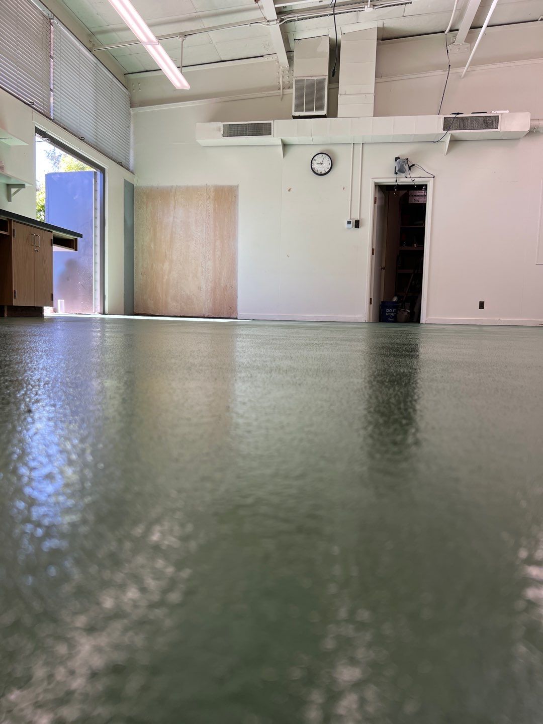Custom Concrete Coating at Modesto Junior College by Lancaster Painting