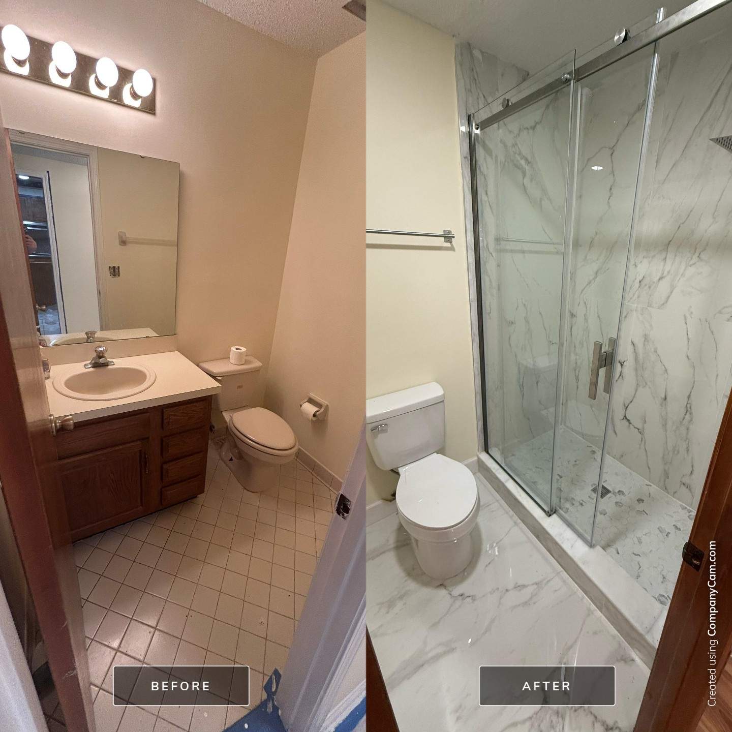 Full Home Flooring & 2-Bathroom Renovation by urban green energy llc