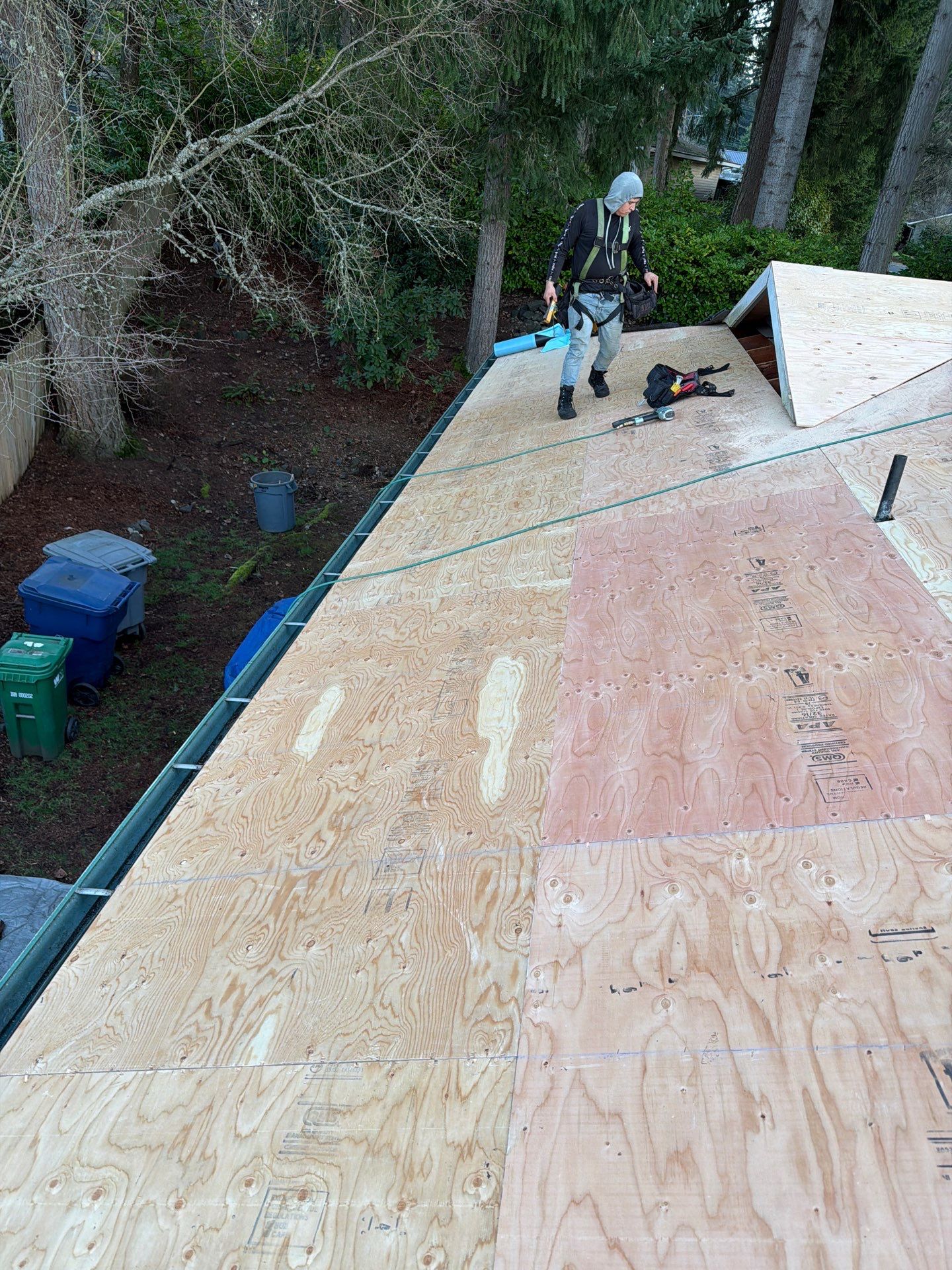 Residential Roofing Installation using GAF HDZ Shingles by Roofing Formula LLC