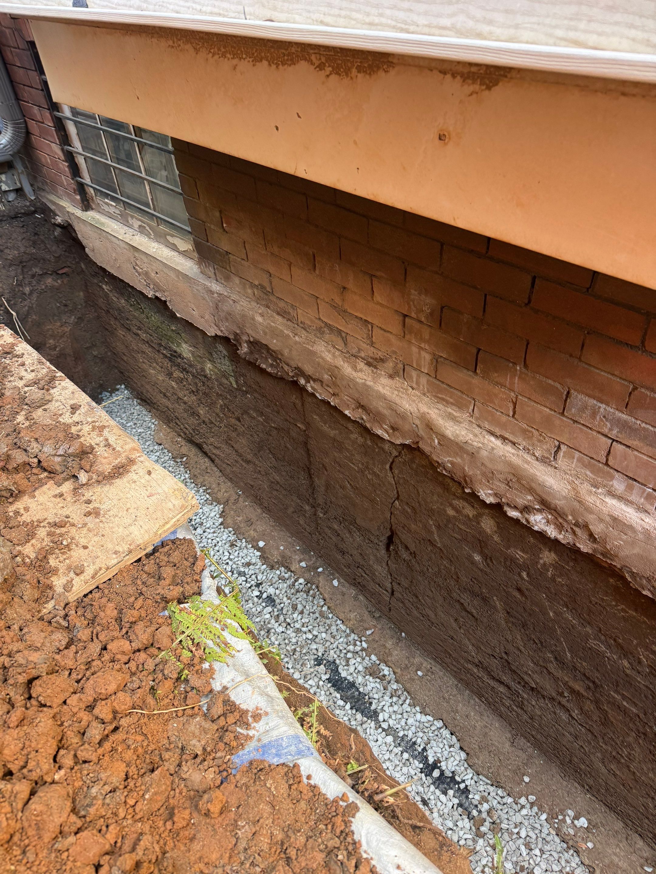 Exterior waterproofing Project in Hamilton, ON by Canada Waterproofers Inc