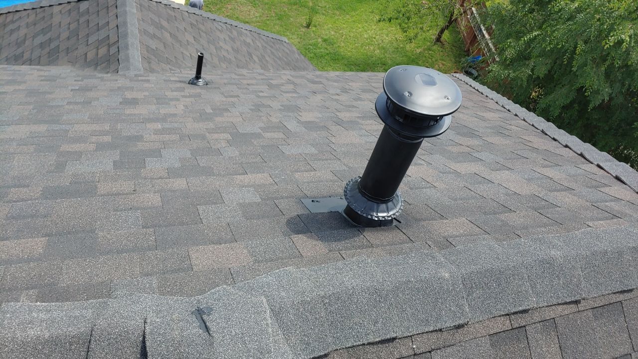 Austin Residential Roof Replacement Featuring IKO Glacier Architectural Shingles by Caliber Restoration LLC