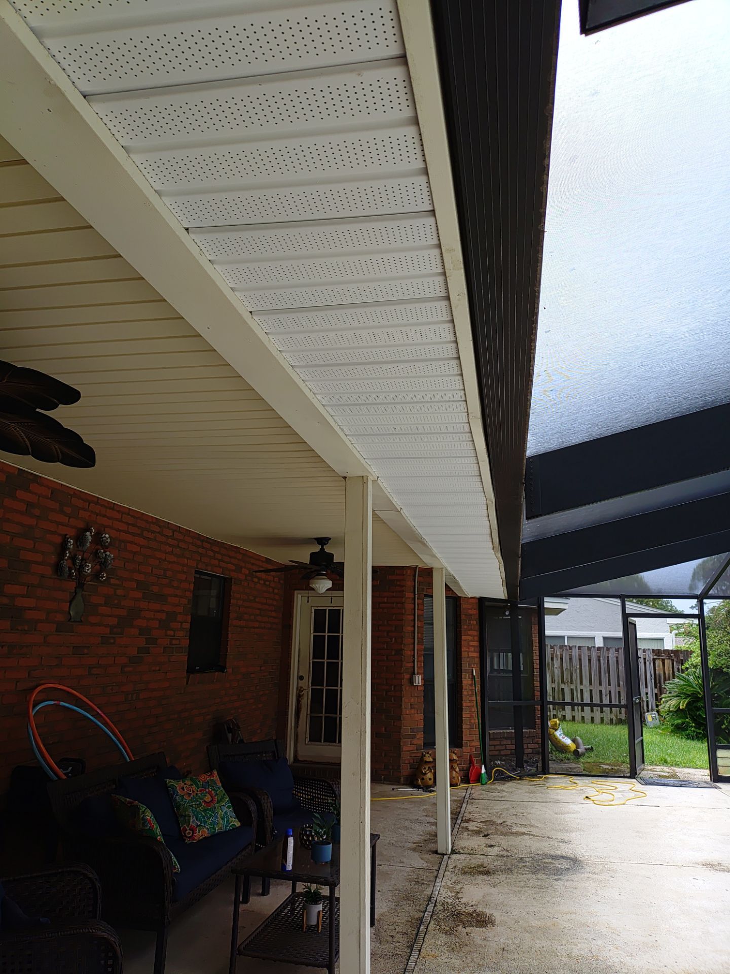New Soffit, Fascia, and 6 -K Gutter Installation in Panama City FL by Gutter Professors
