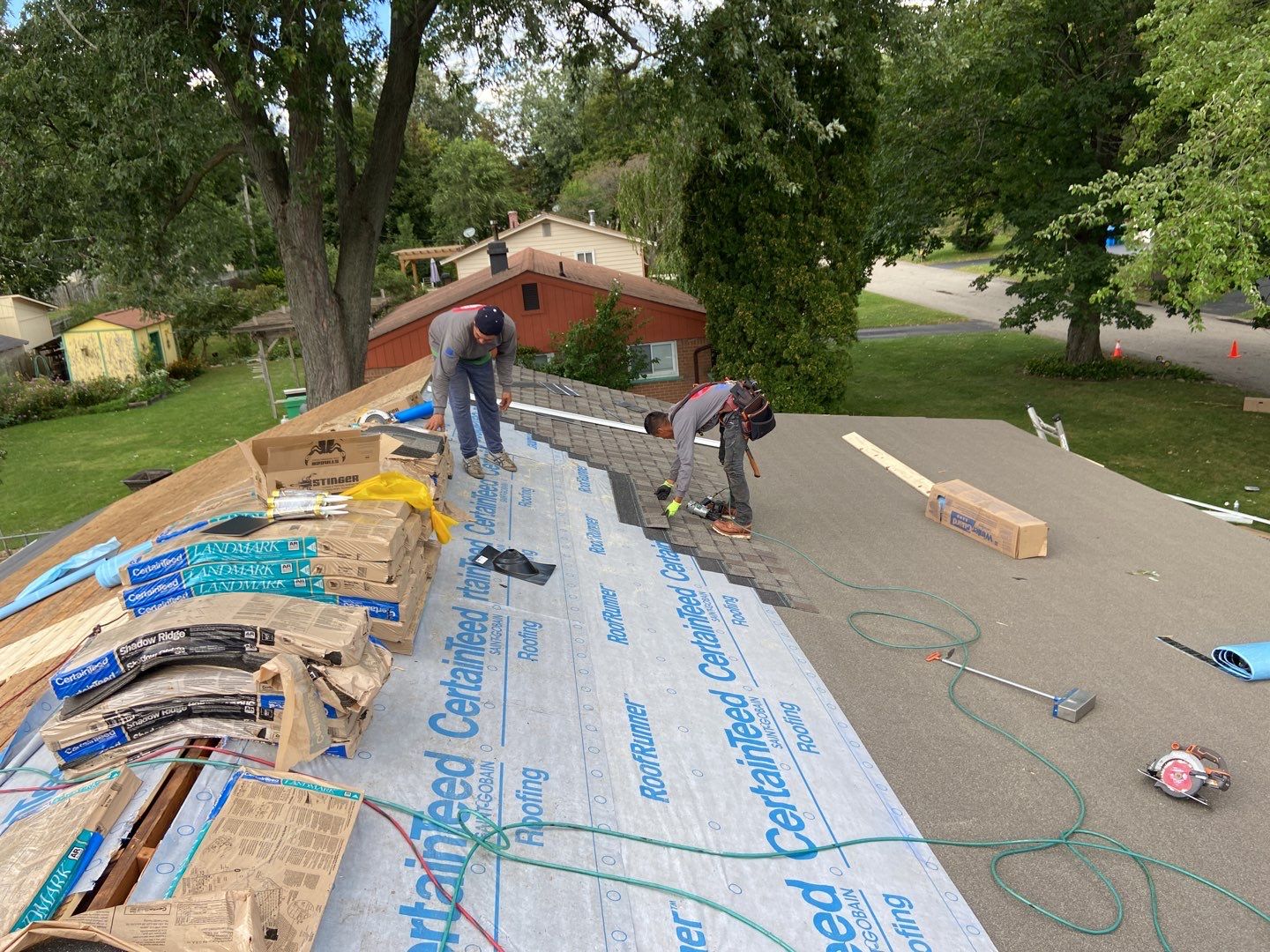 Roof Replacement using CertainTeed Landmark by 180 Contractors