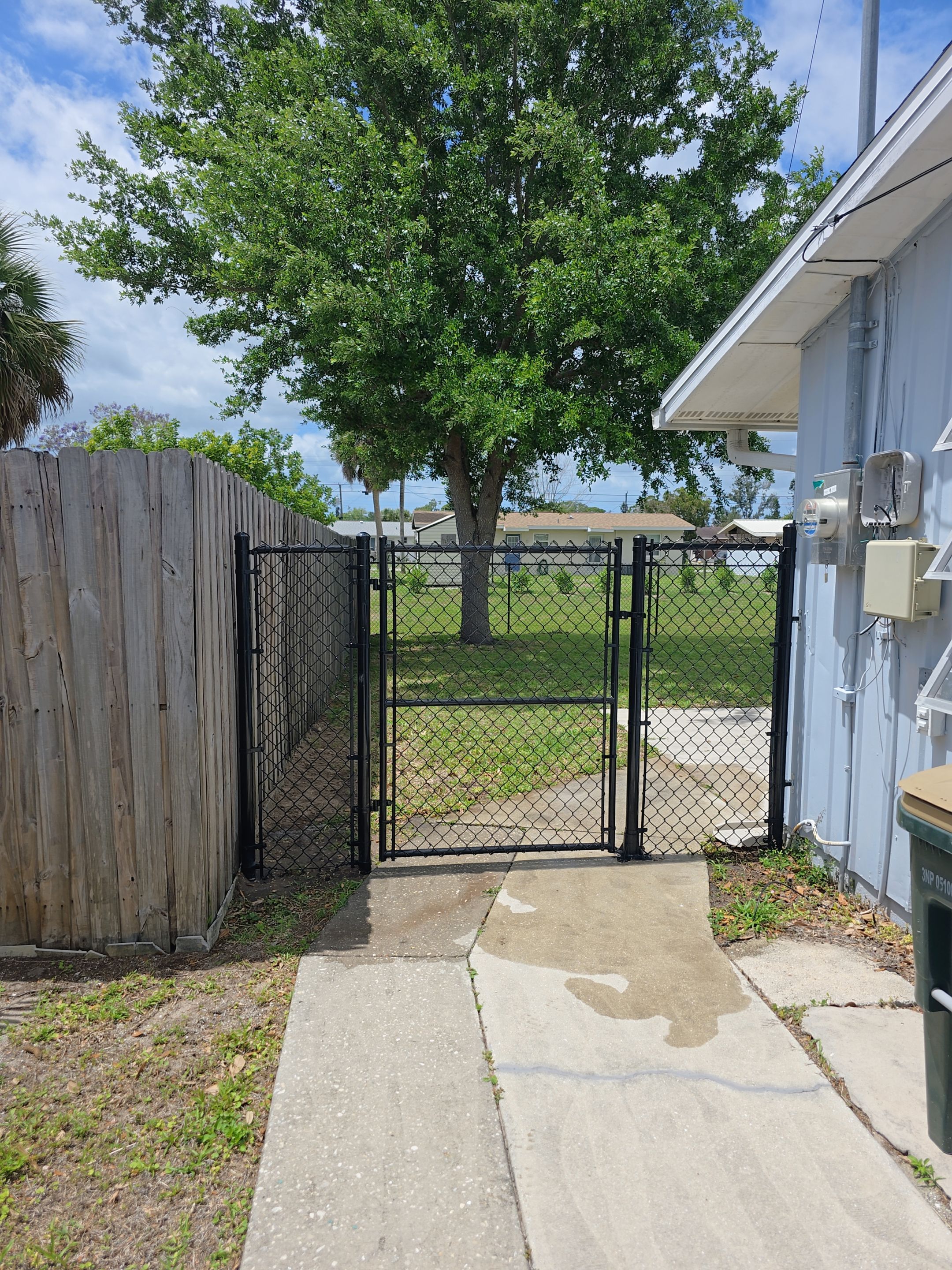 Chain Link Installation in North Port by True Fence LLC