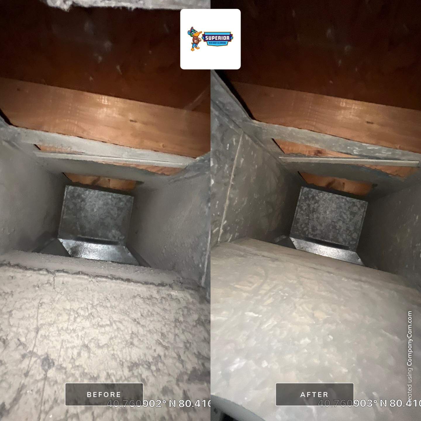 Air Duct Cleaning With a Vacuum Truck in Beaver Falls, PA by Superior Air Duct Cleaning