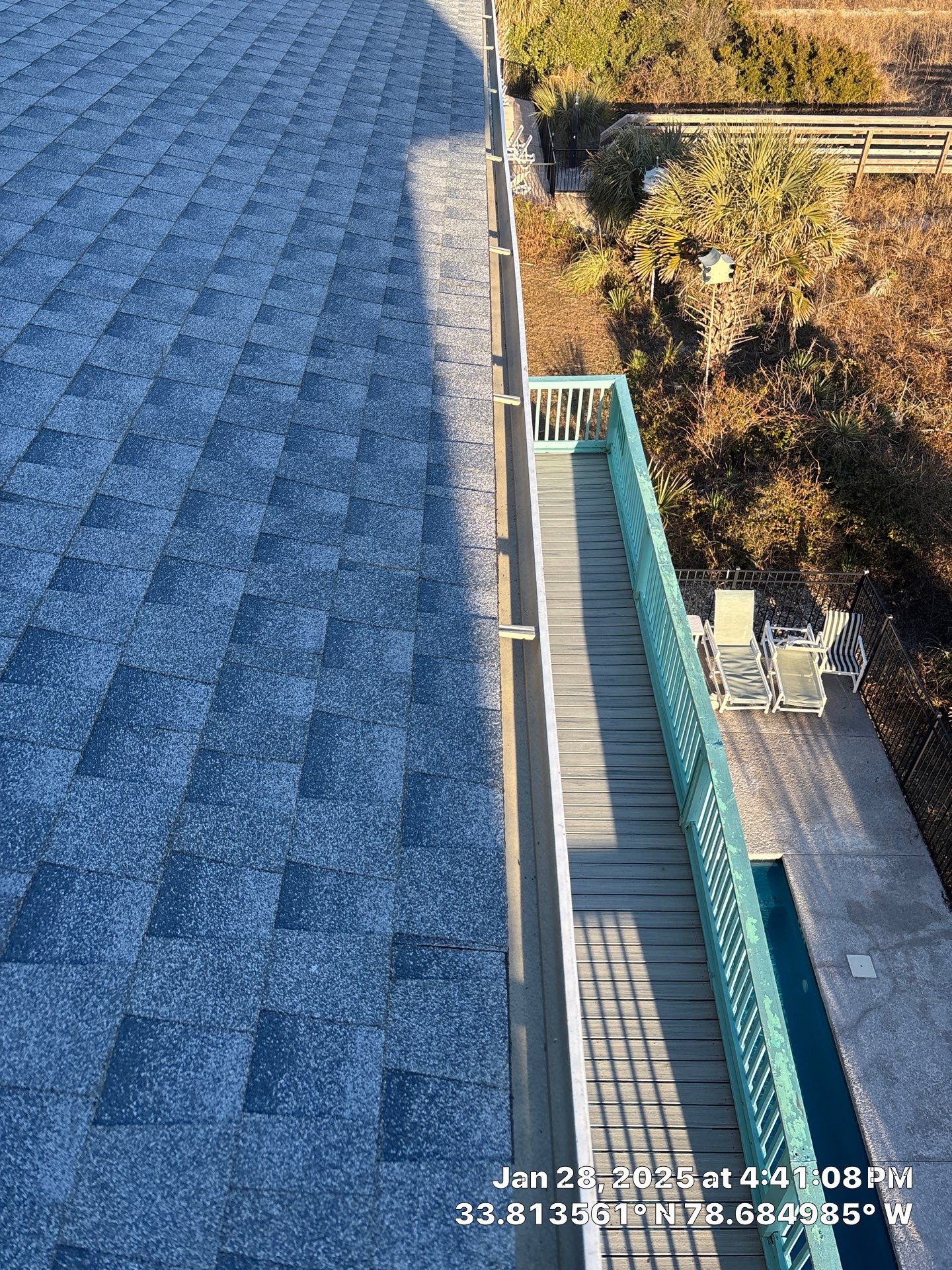 GAF HDZ - Biscayne Blue by Linta Roofing
