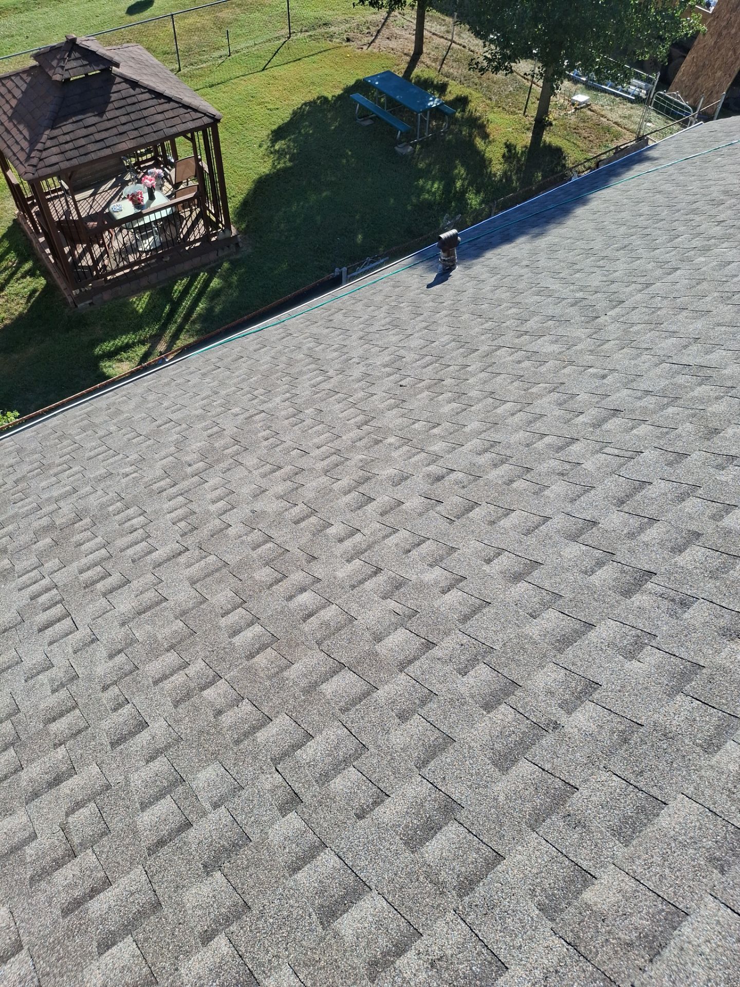 Residential Roofing Installation using GAF Timberline HDZ Mission Brown by Rainstoppers Roofing