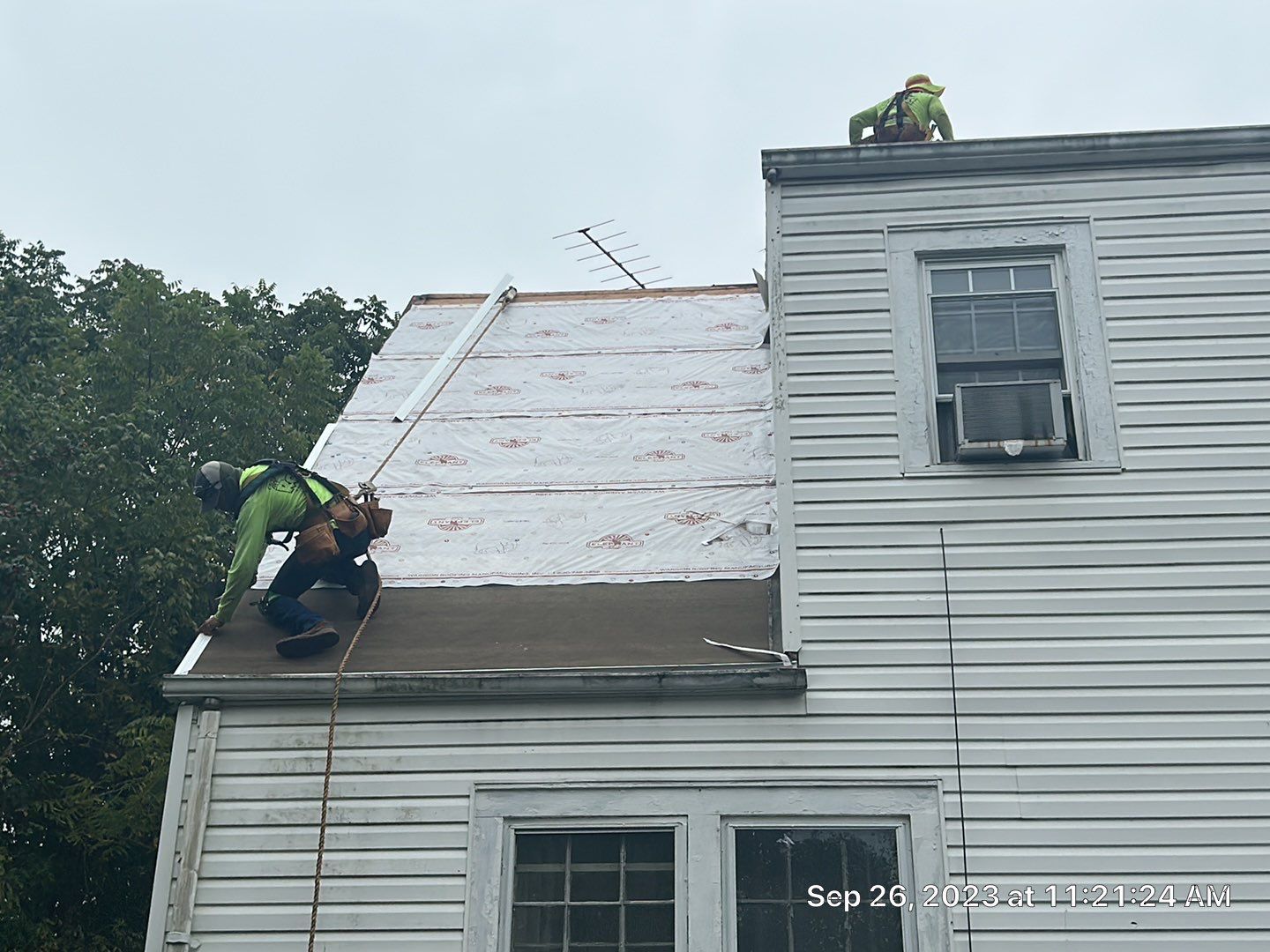 Residential Roofing Installation using Performance Shingles by Mr. Roofer