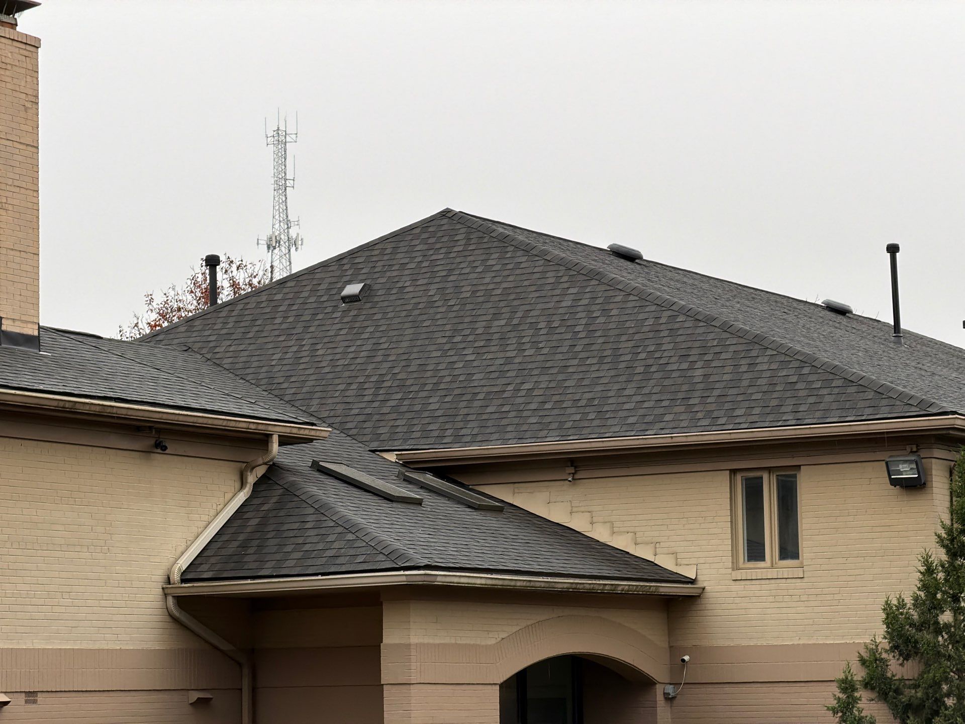 Commercial Roofing Installation using GAF Timberline HDZ Appalachian Sky by Nitro Roofing and Construction