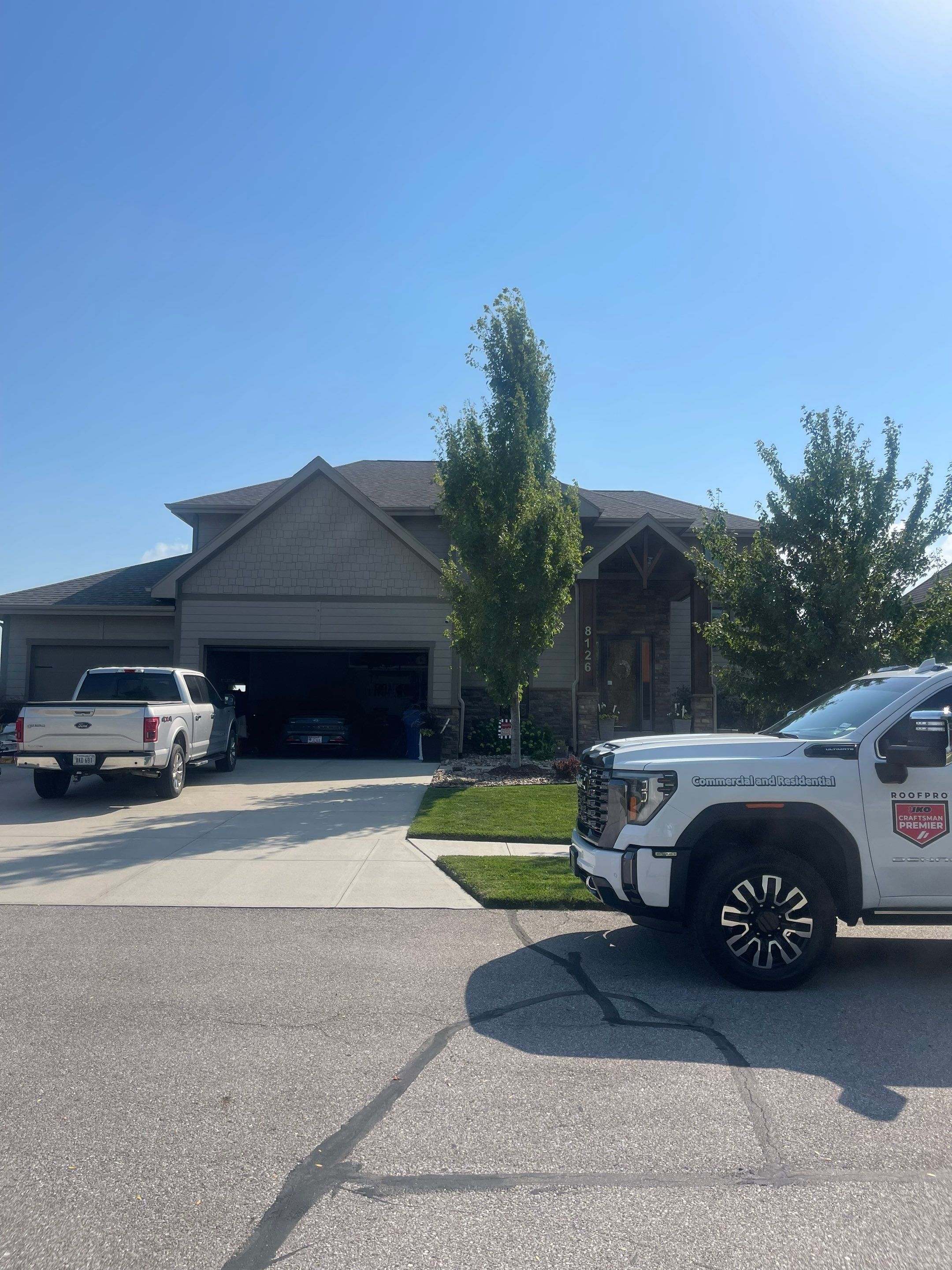 Residential Roofing Installation using Owens Corning Duration Summer Harvest by Lightning Exteriors