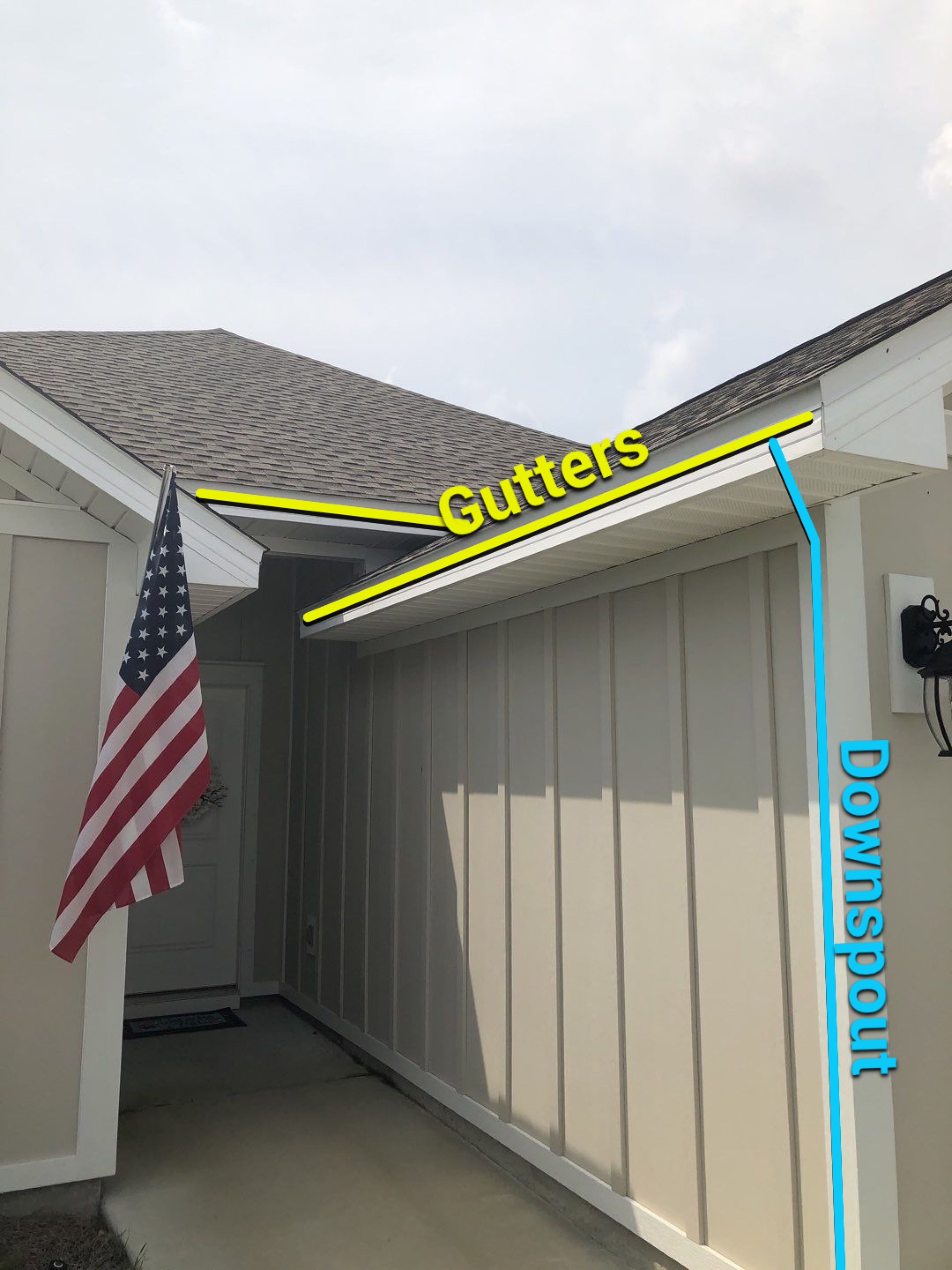 Seamless Gutter Installation using K-Style Gutters by Gutter Professors