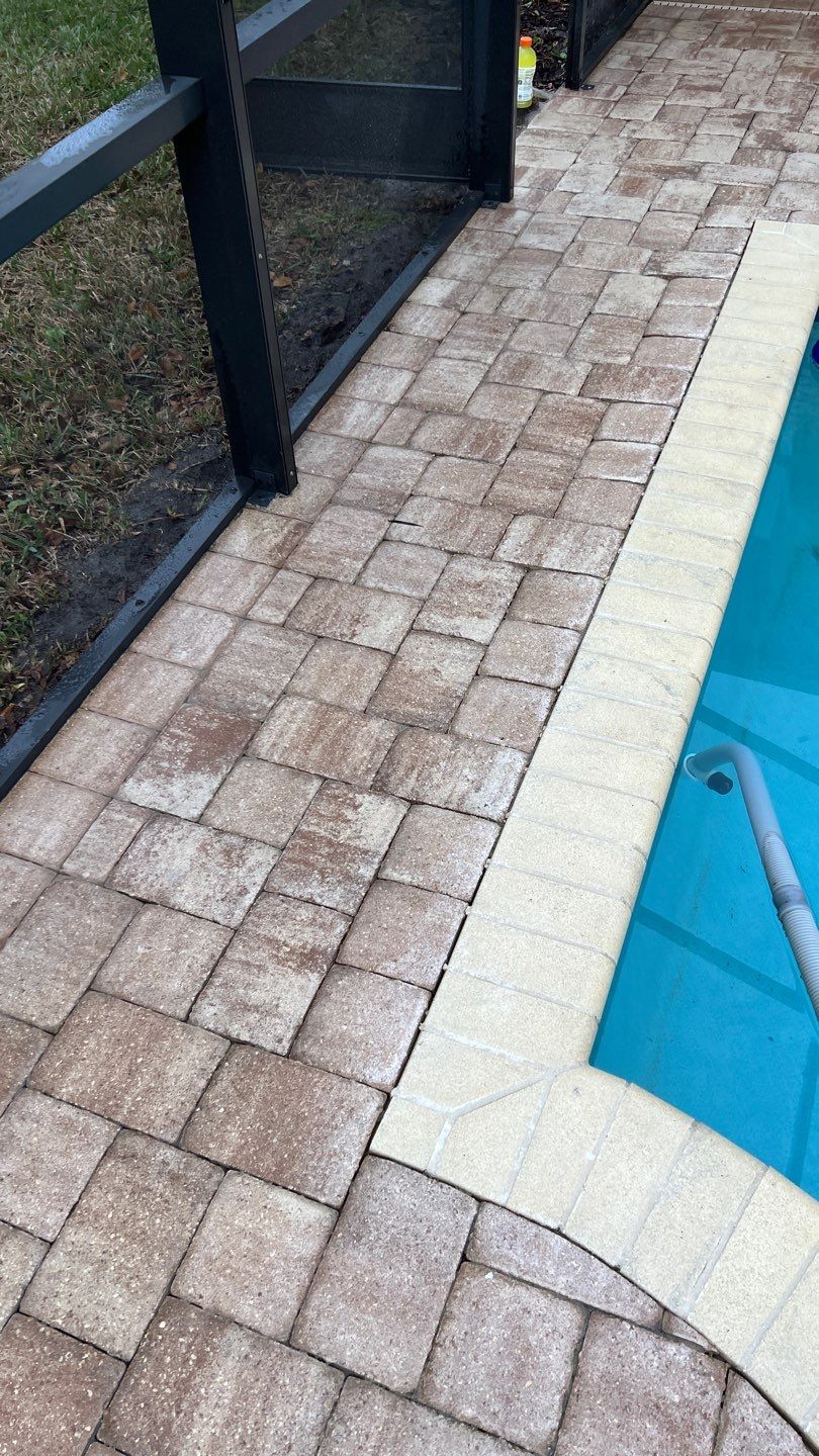 Pool Deck using Concrete Sealant by DuraSeal