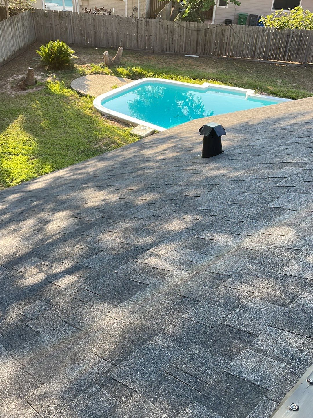 Customer approved through HOAIC to replace roof, paint trim, and repair window damage. by Roof Repair Services LLC