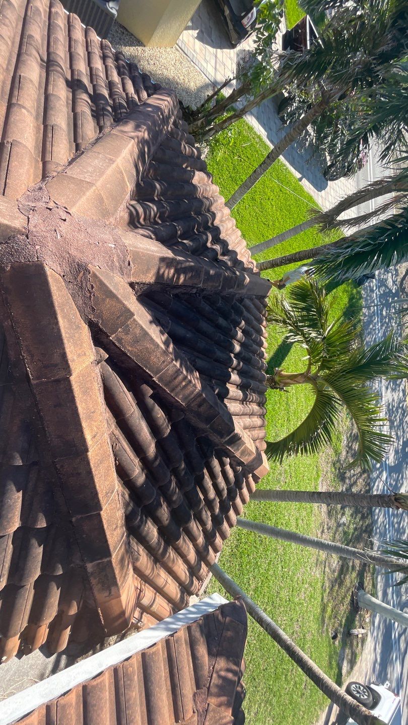 Residential Roofing Repair using Concrete Tile by Four Peaks Roofing