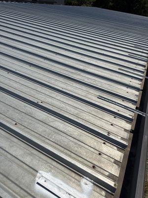 Metal Roof Fastener Replacement and Seam Sealing in West Point, NE