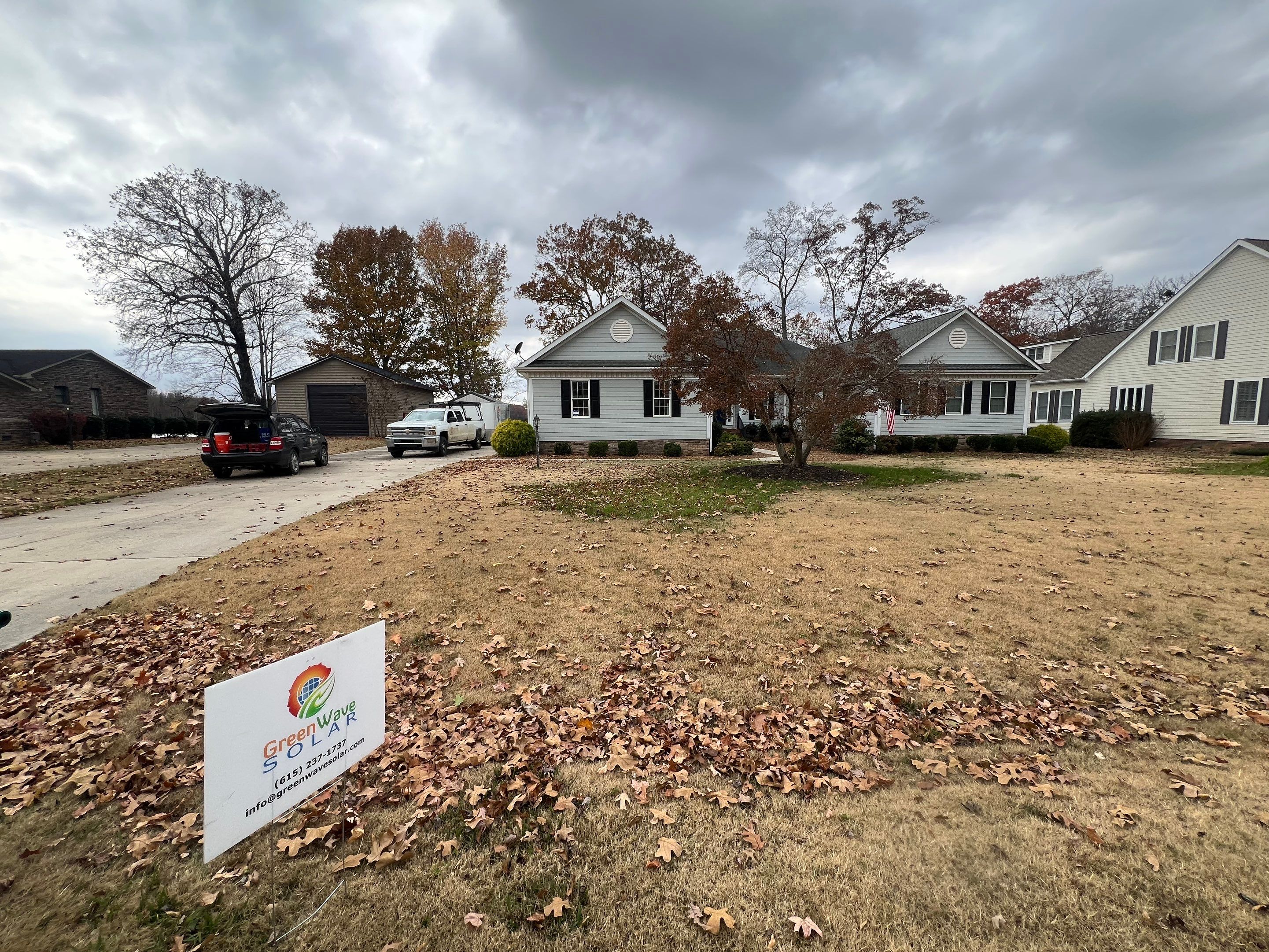 Project in Winchester by Green Wave Solar 