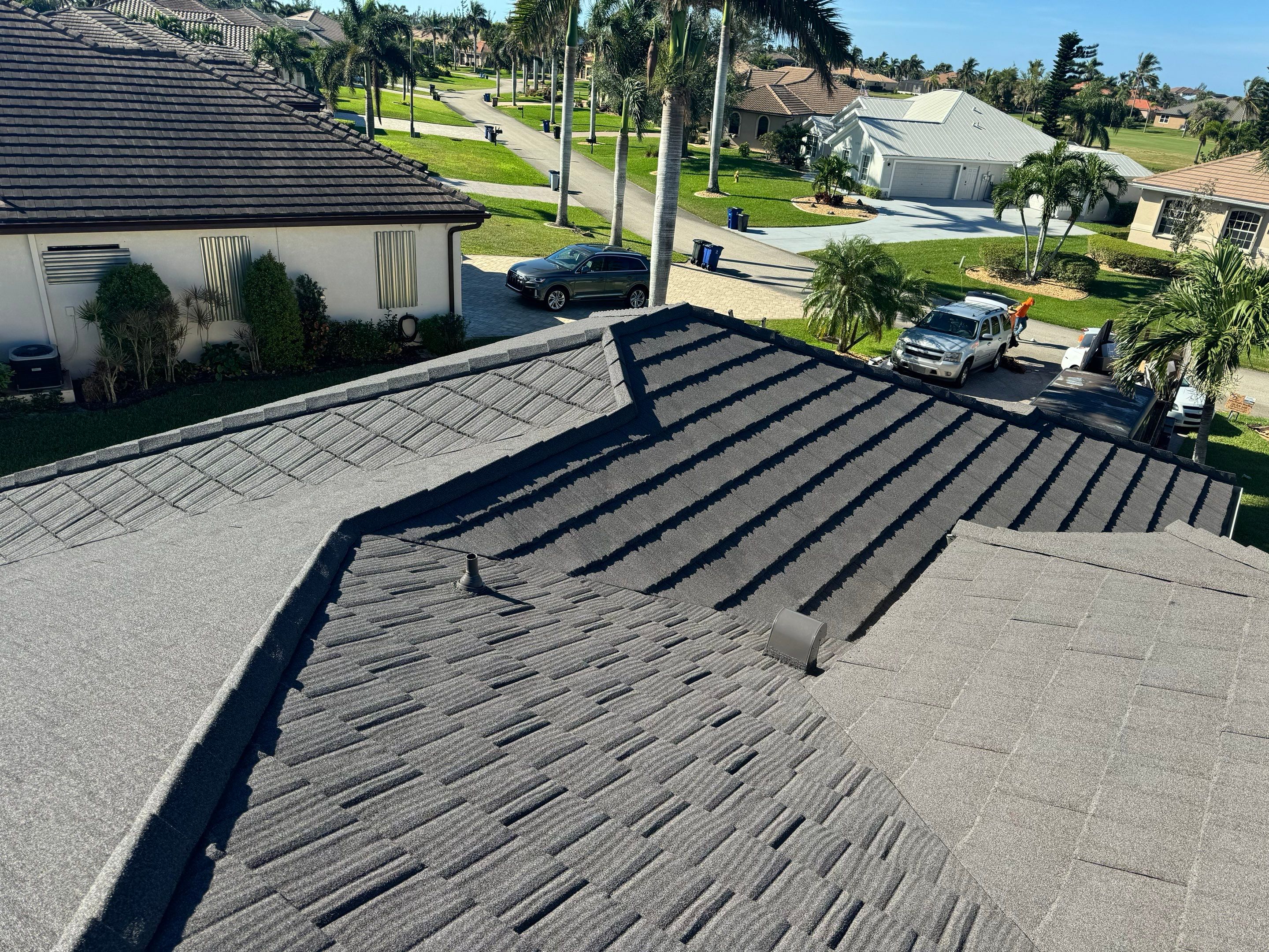 Residential Roofing Installation using Westlake (Boral) Stone Coated Steel by Four Peaks Roofing